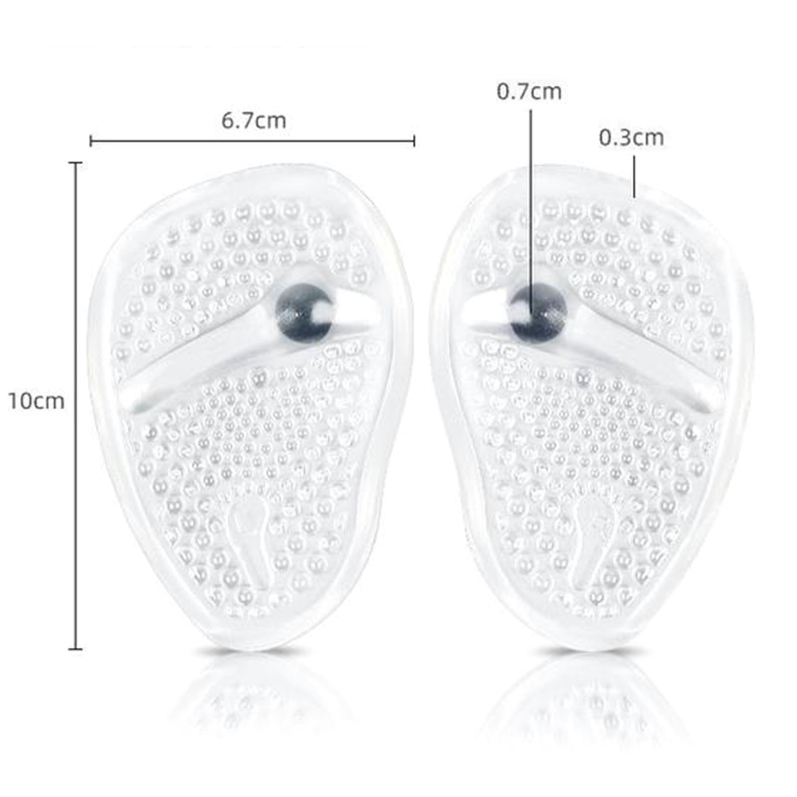1 Pair Metatarsal Pads Ball Foot Soft Gel Cushions Inserts Reduce Foot Pain