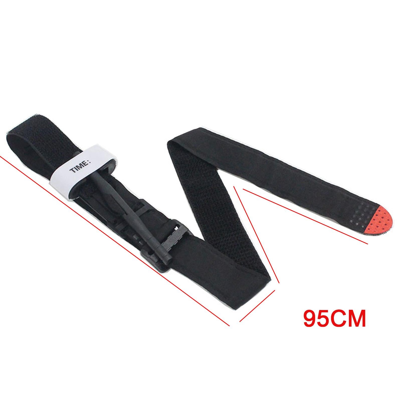 Emergency Tourniquet One Hand Operation Release Buckle Camping Hiking 95cm