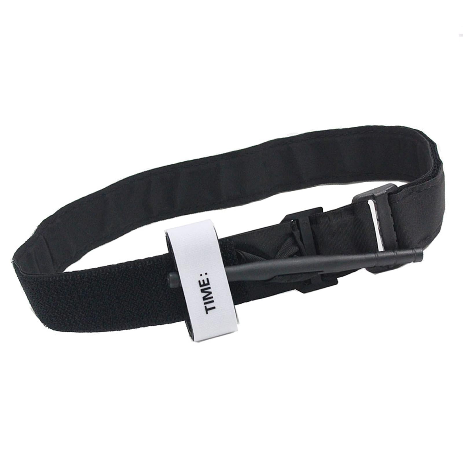 Emergency Tourniquet One Hand Operation Release Buckle Camping Hiking 65cm