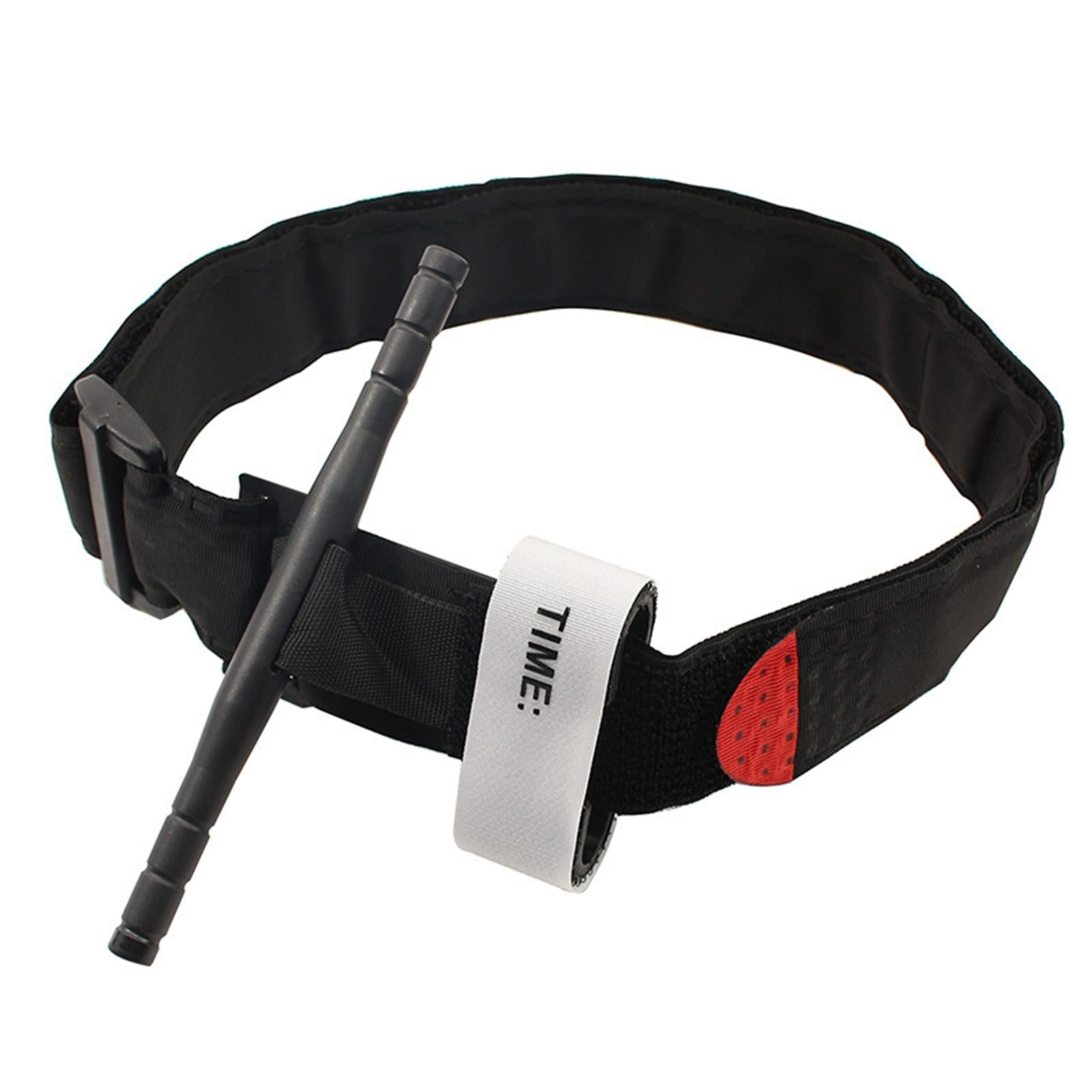 Emergency Tourniquet One Hand Operation Release Buckle Camping Hiking 65cm