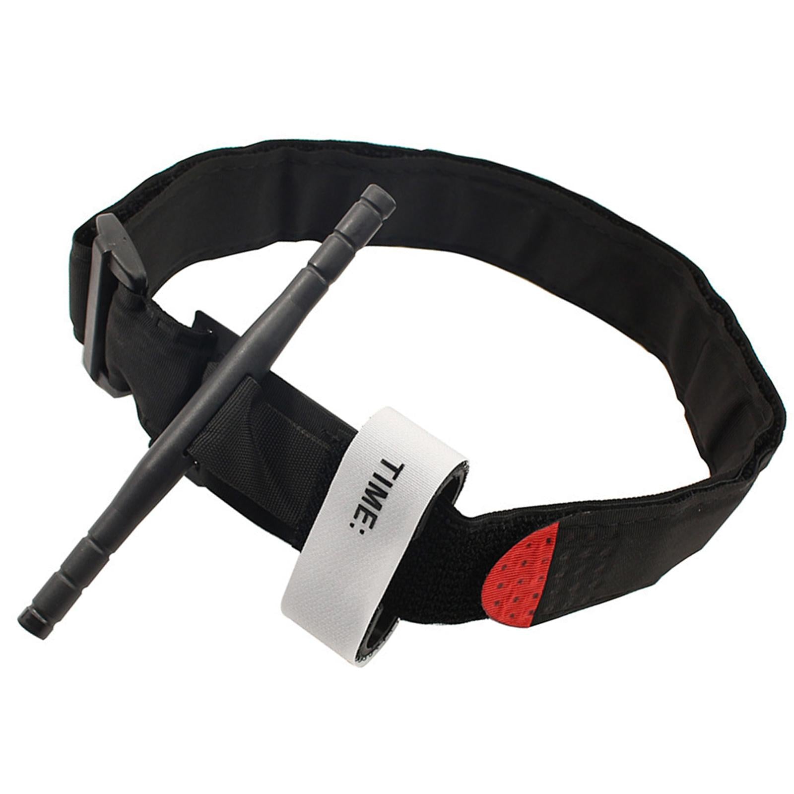 Emergency Tourniquet One Hand Operation Release Buckle Camping Hiking 65cm