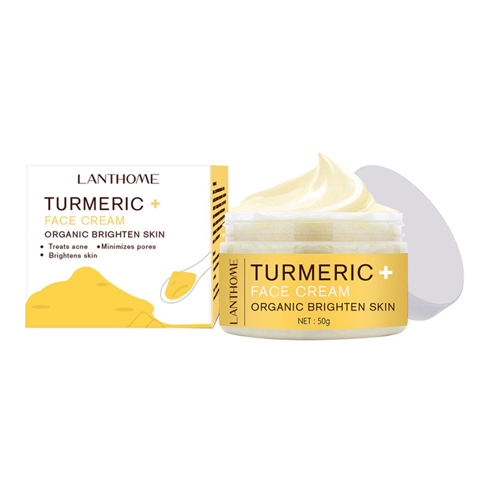 50ml Turmeric Face Cream Skin Care Firming Lifting Moisturizer Repair Acnes