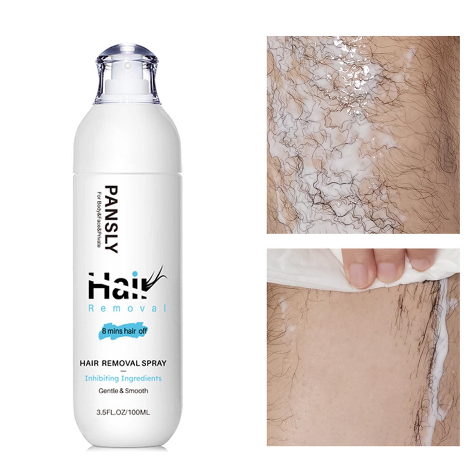 Hair Removal Spray Quick Effective Silky Repair Skin for Body Treatment 100G