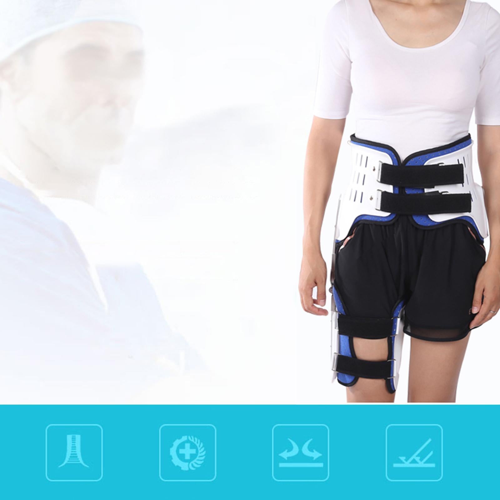 Adjustable Hip Fixation Brace Thigh Fractures Groin Comfortable Recovery