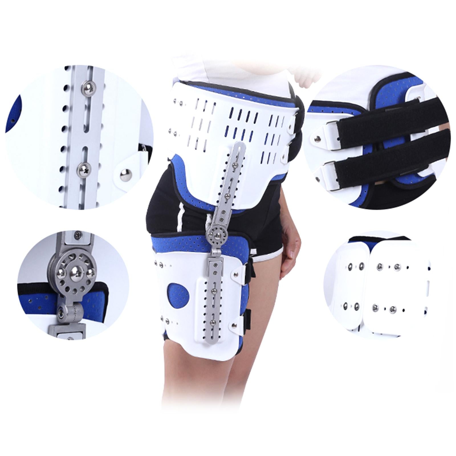 Adjustable Hip Fixation Brace Thigh Fractures Groin Comfortable Recovery