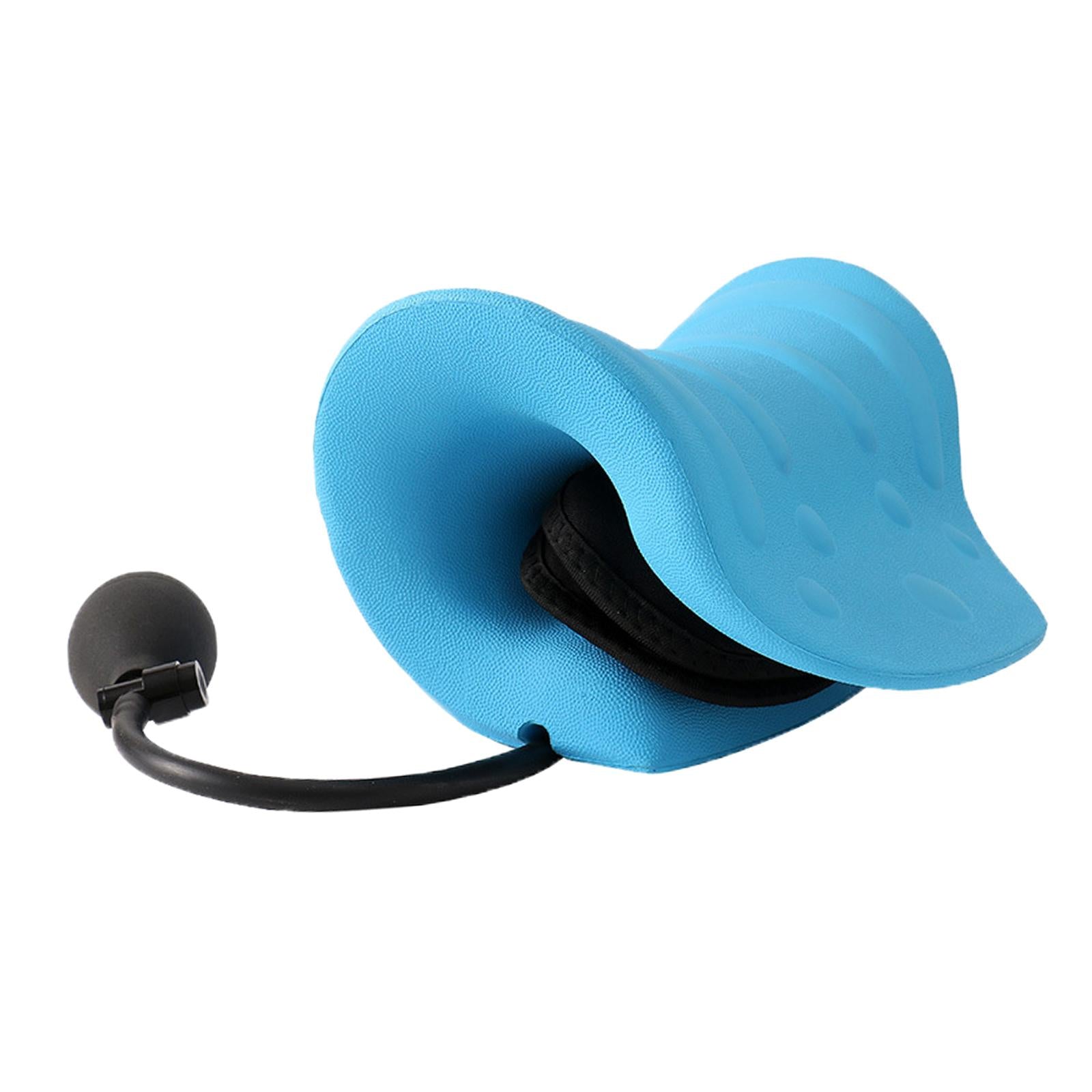 Neck and Shoulder Relaxer Inflatable Adjustable with Massage Points Portable