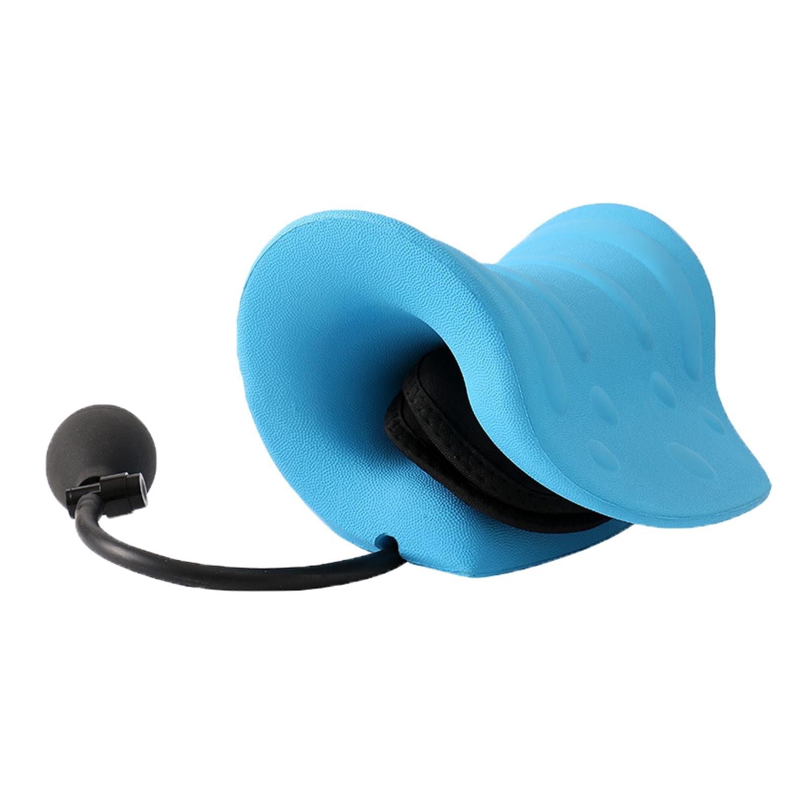 Neck and Shoulder Relaxer Inflatable Adjustable with Massage Points Portable