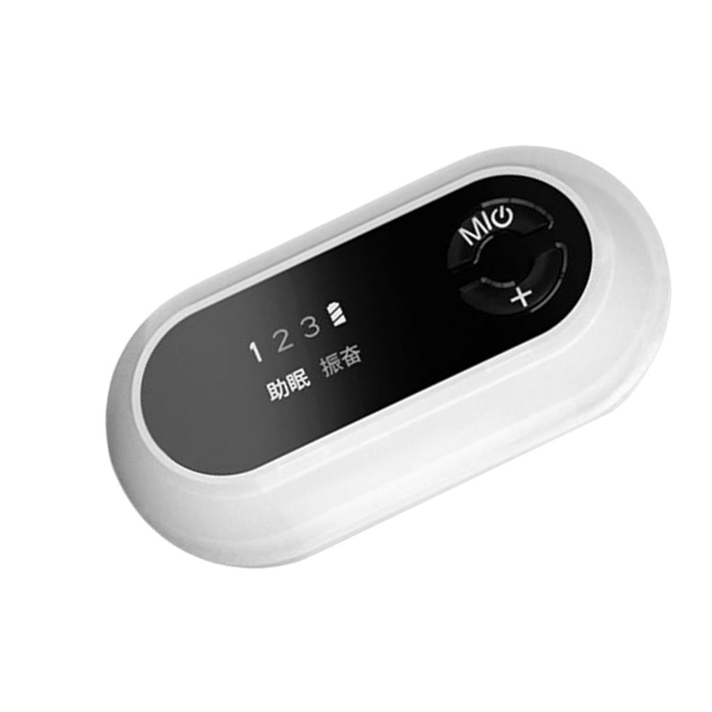 Sleep Aid Machine with Microcurrent Hypnosis Relieve Anxiety White