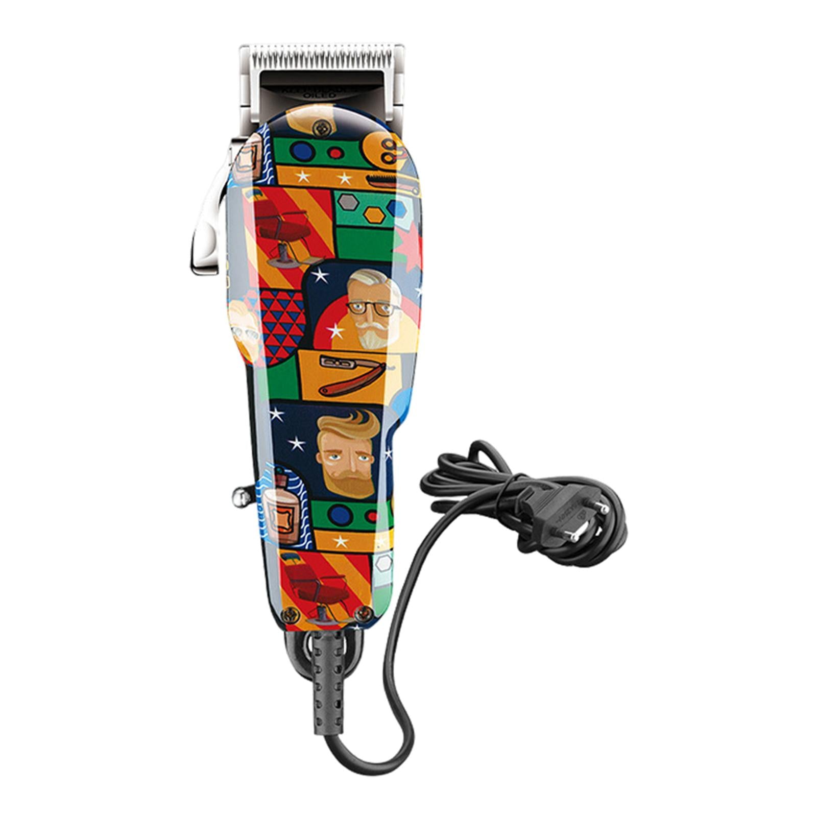 Wired Hair Clipper Km-Max2093 Home Salon 4 Guide Comb Hair Cutting Kit