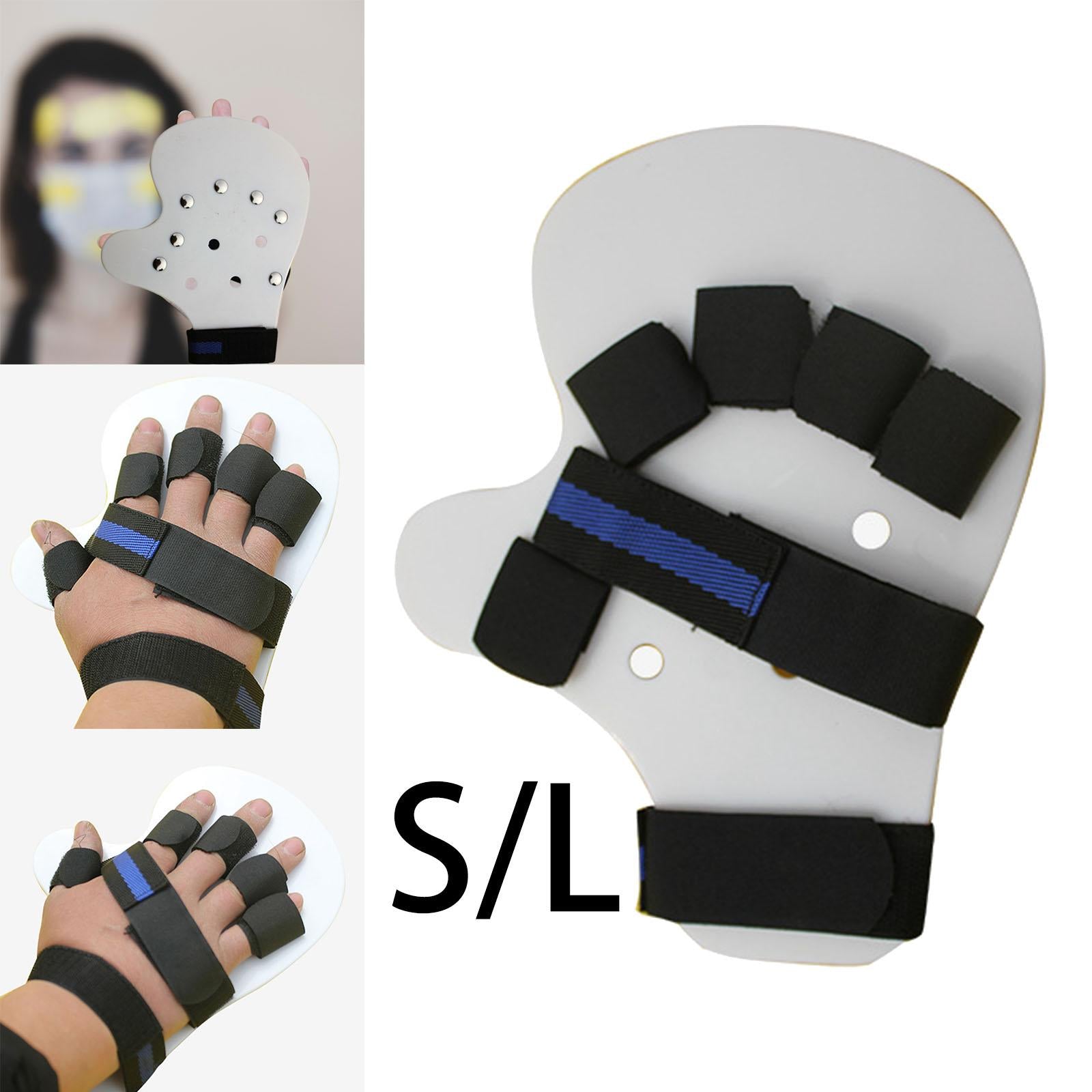 Finger Splint Training Support Right Hand Rehabilitation for Elderly Wrists Right S