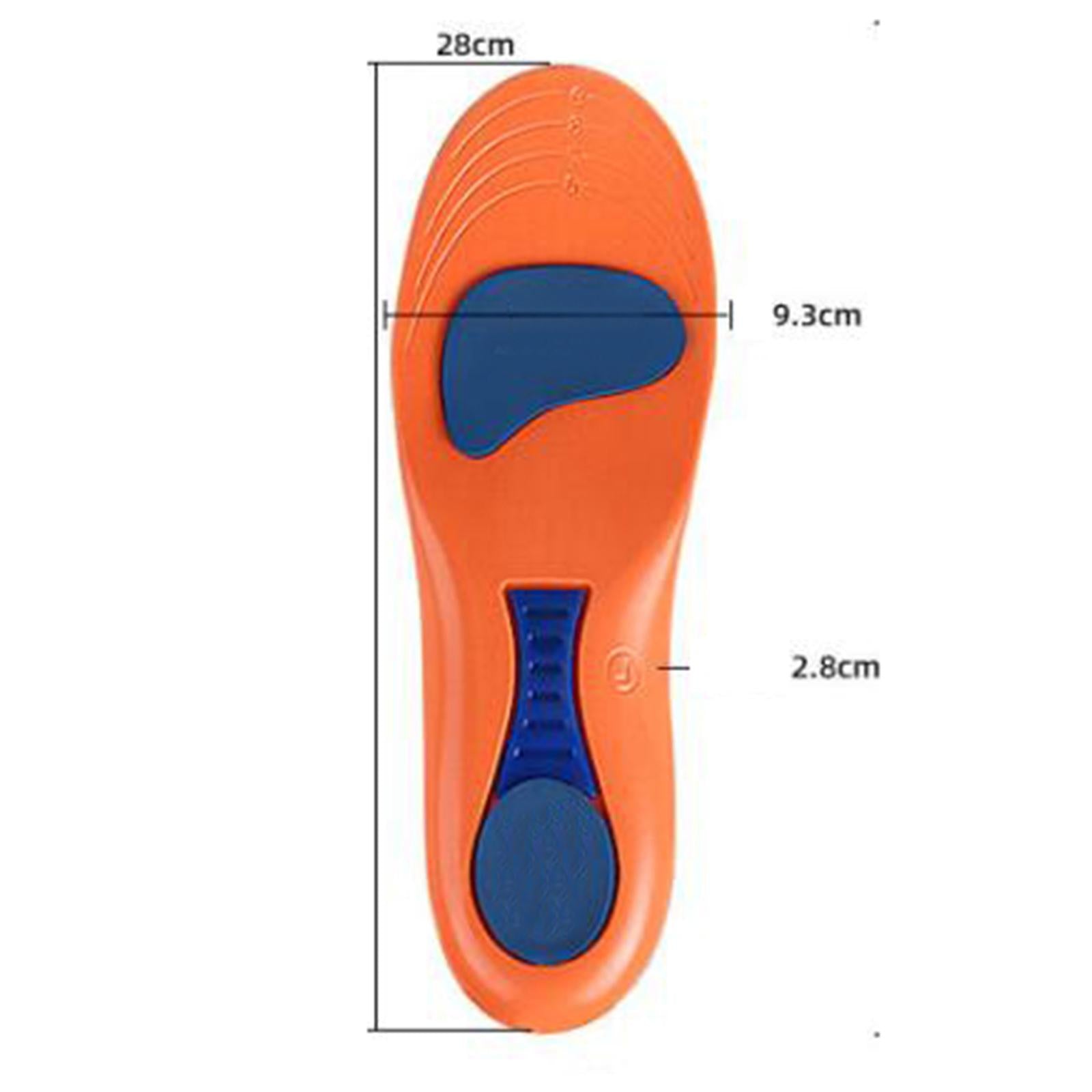 Orthotic Arch Support Shoe Inserts for Foot Valgus Men Women Massaging Feet M