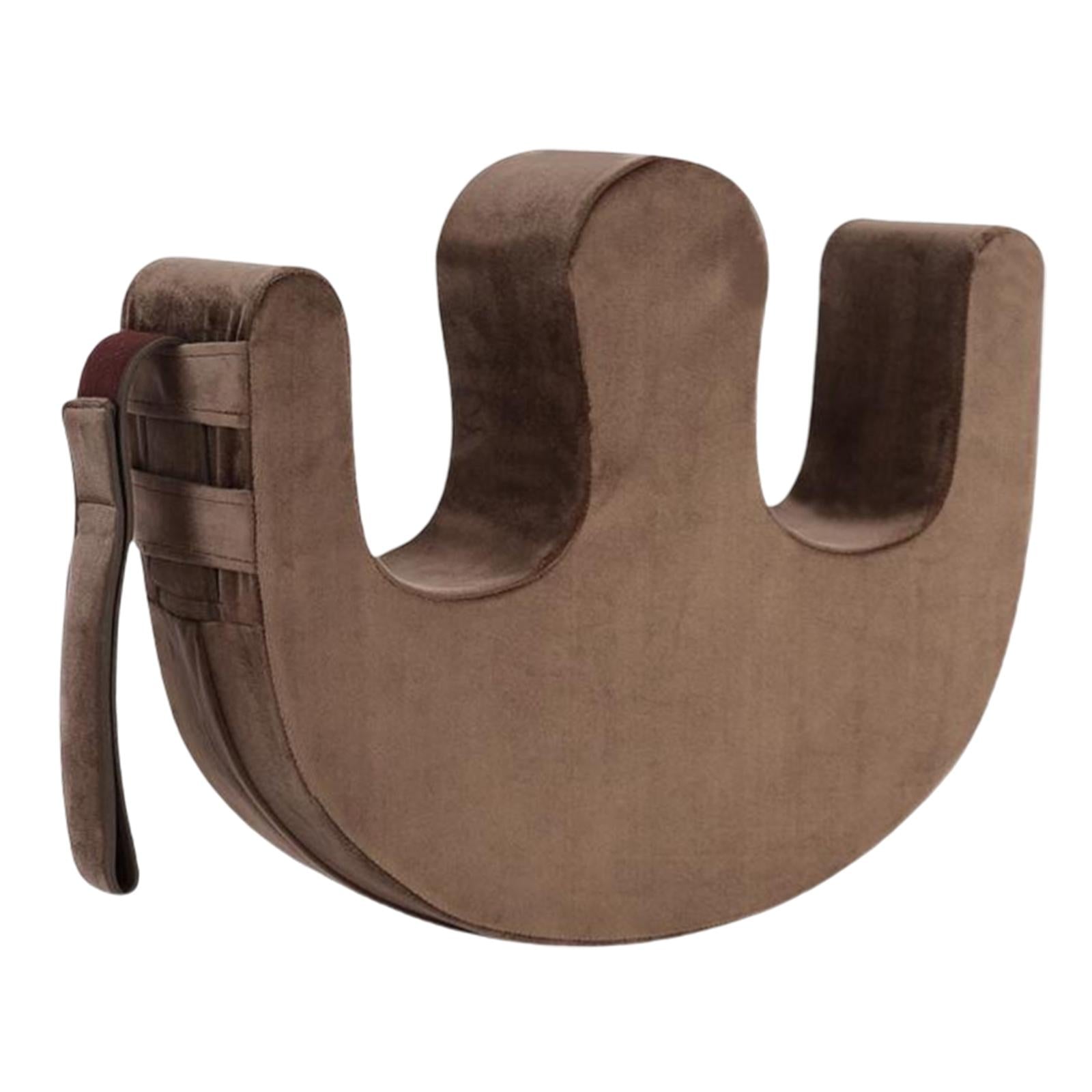 Bed Turn Over Aid U Shape Turnover Device for Side Lying Patient Pad Coffee