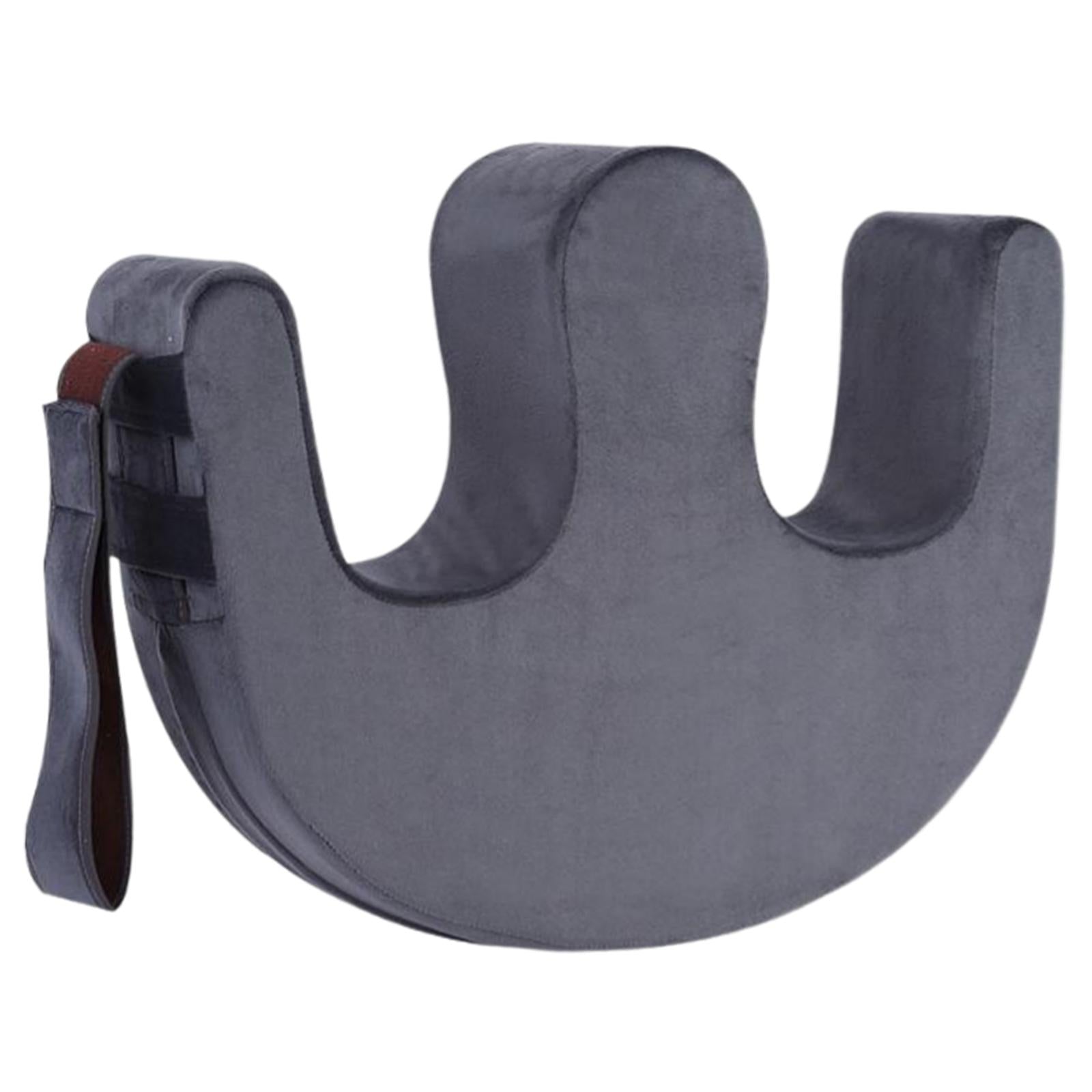 Bed Turn Over Aid U Shape Turnover Device for Side Lying Patient Pad Gray