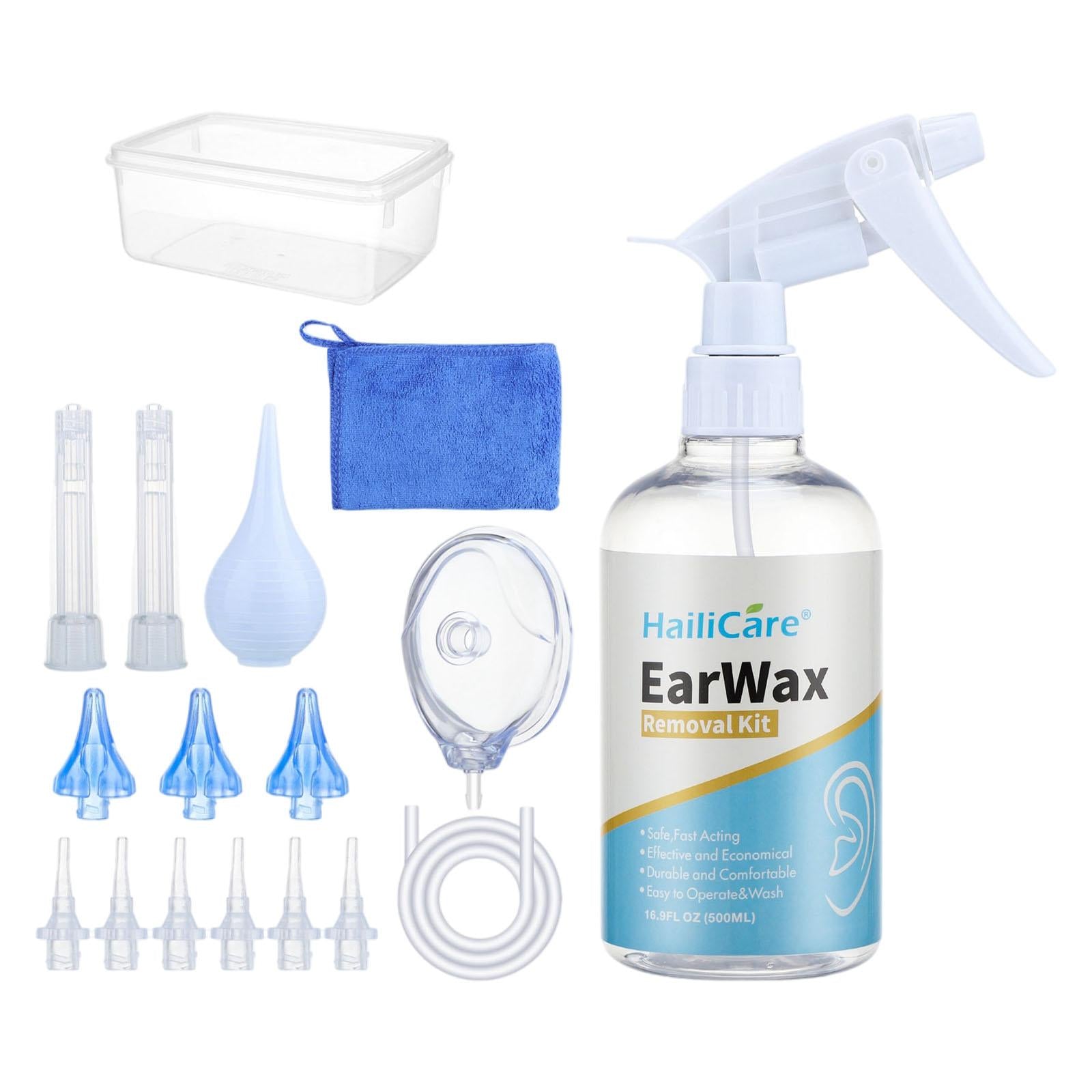 Ear Wax Removal Tool Flushing System Wash Bottle Ear Care with Sprayer