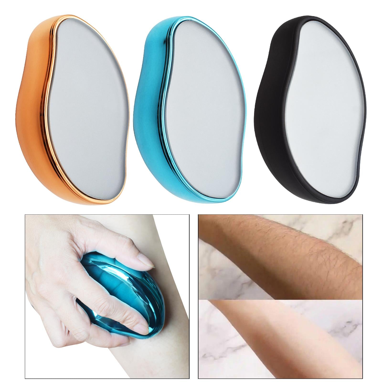 Portable Painless Physical Hair Removal Epilators for Back Leg Rose Gold