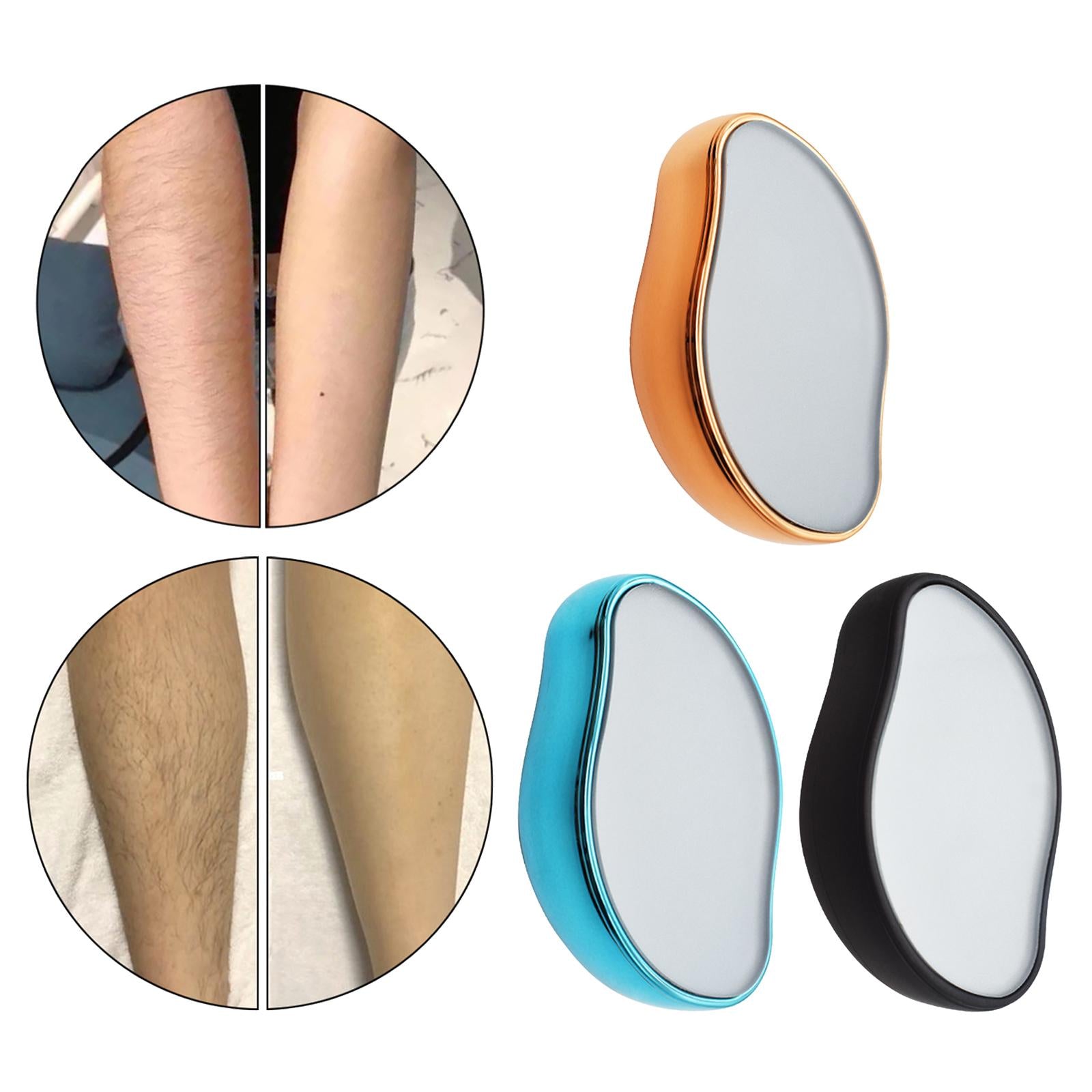 Portable Painless Physical Hair Removal Epilators for Back Leg Rose Gold
