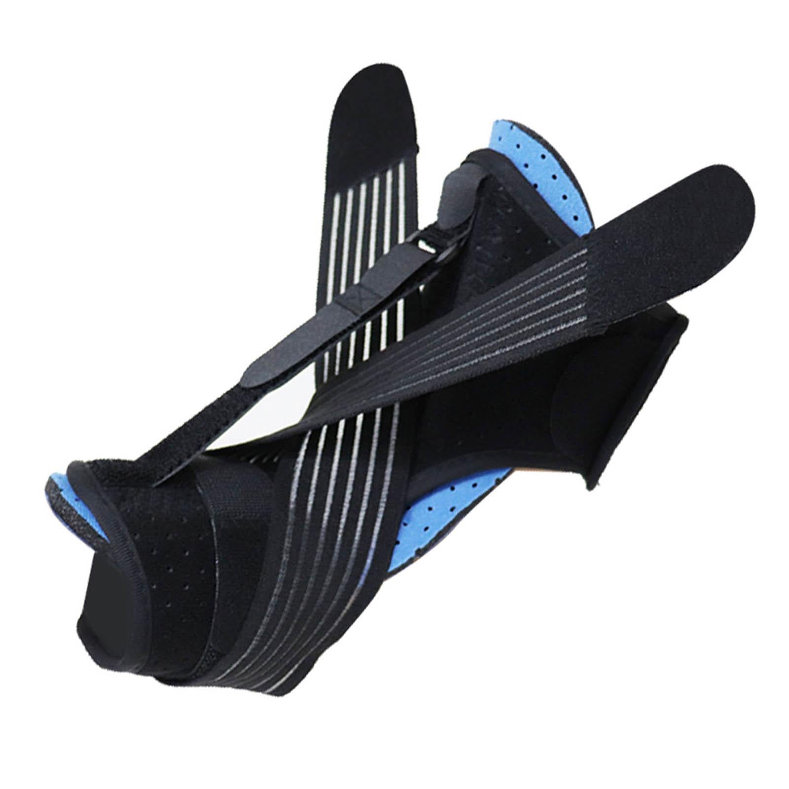 Ankle Brace Universal Lace up Stabilizer Wrap for Sprain Recovery Ankle Blue