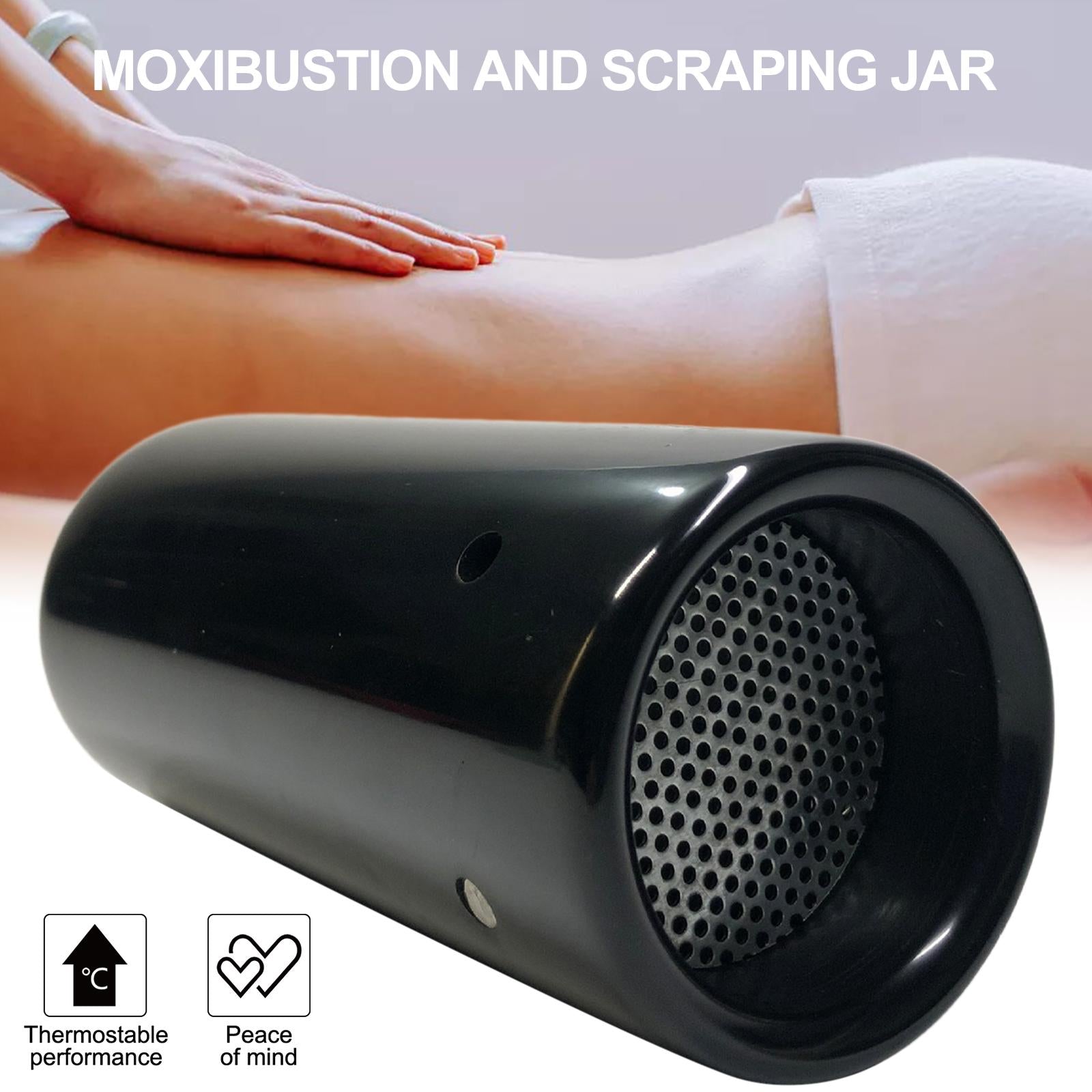 Handheld Moxa Stick Burner Holder Scraping Warm for Body Abdomen Massage C