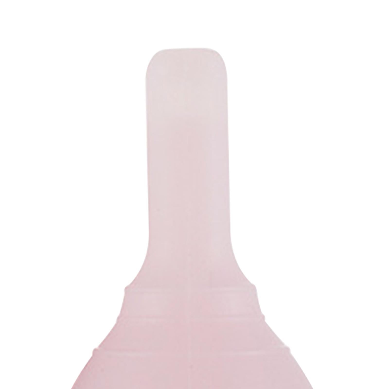 Female Silicone Menstrual Cup Breathable Travel Reusable Collector S Pink