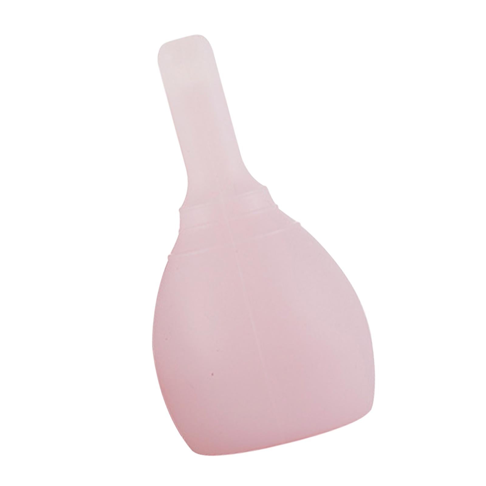 Female Silicone Menstrual Cup Breathable Travel Reusable Collector S Pink
