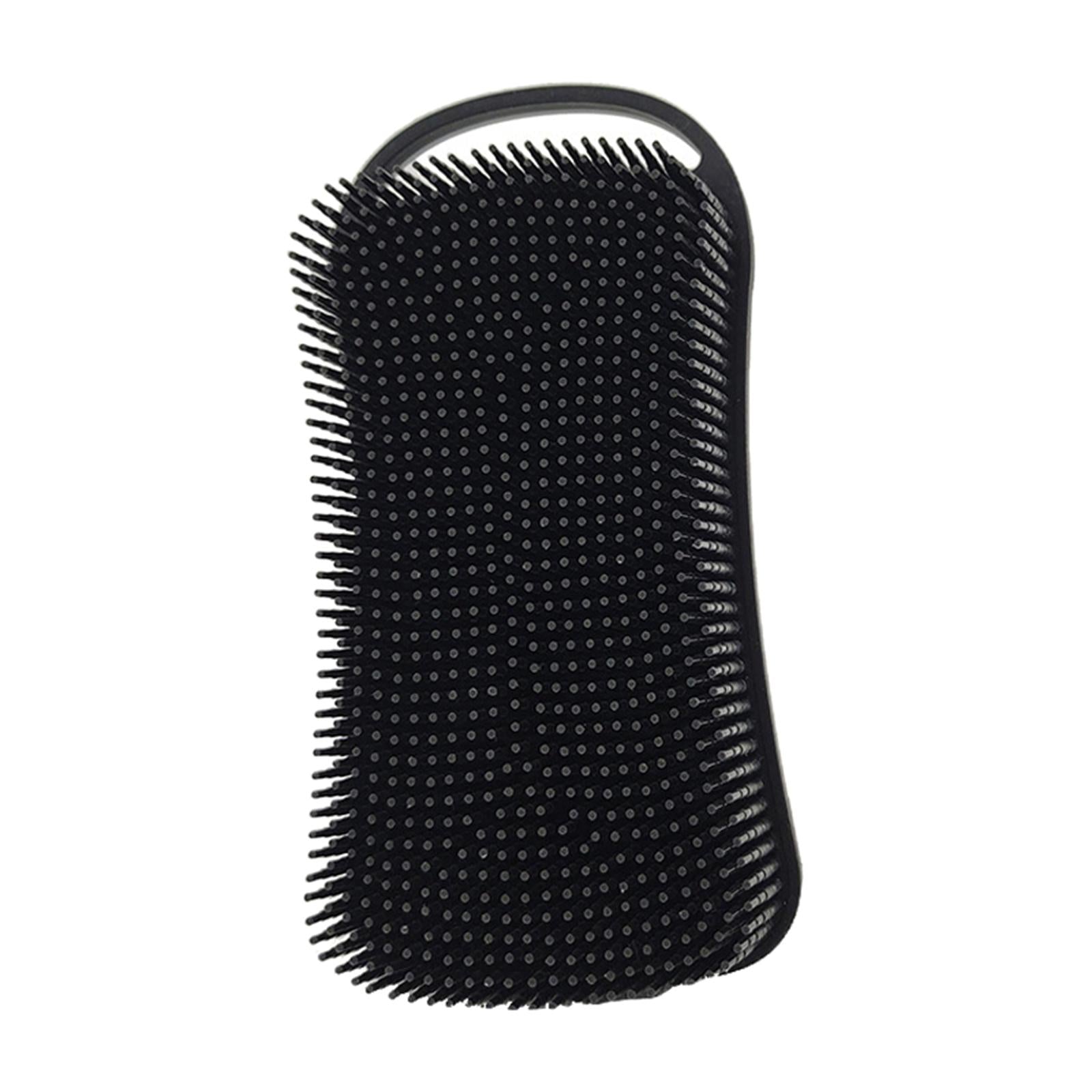 Silicone Body Scrubber Gentle Exfoliating Skin Shower Skin Care Black