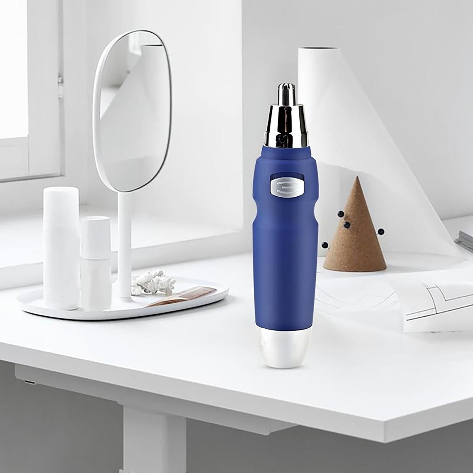 Electric Nose Ear Hair Trimmer Eyebrow Shaver Clipper Waterproof Black