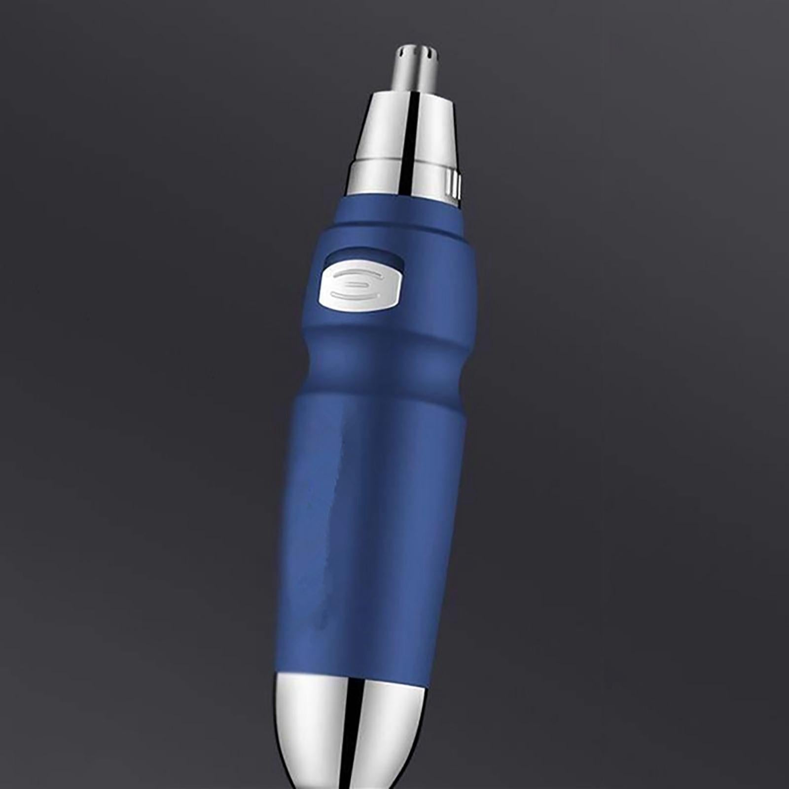 Electric Nose Ear Hair Trimmer Eyebrow Shaver Clipper Waterproof Black