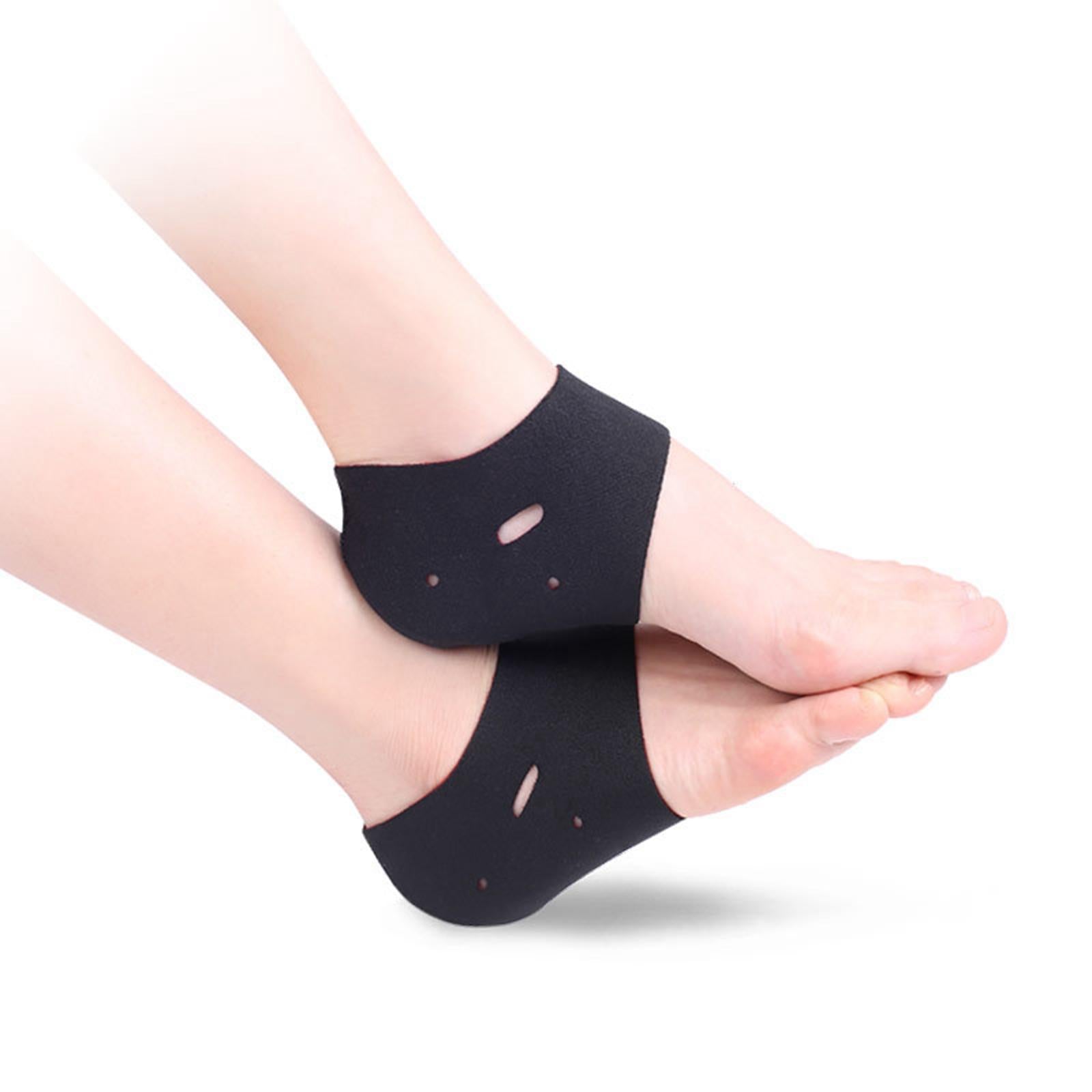 Heel Cups Protective Relief for Repair Dry Heel Cracked Foot Women Men