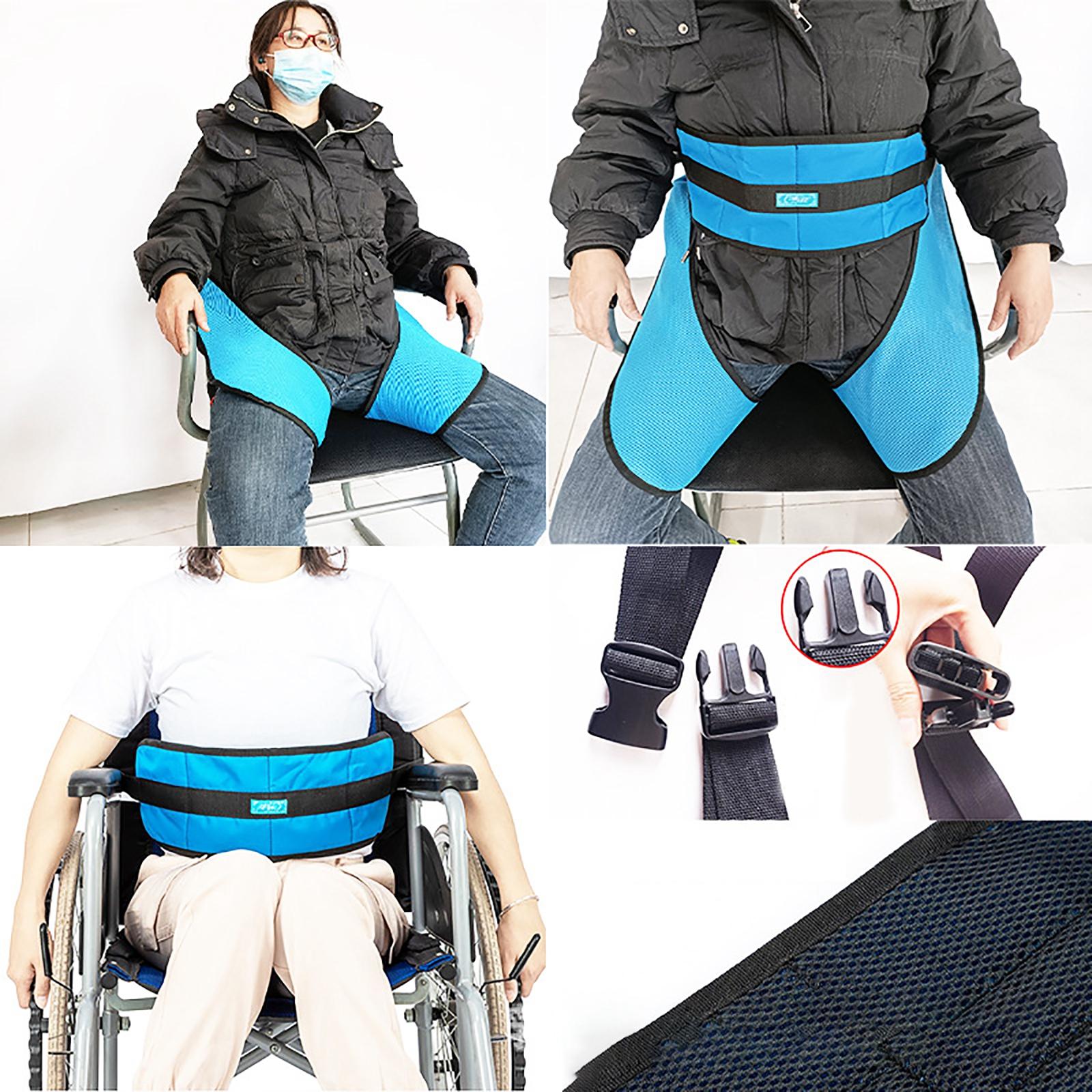Wheelchair Seat Belt Harness for Elderly Safety Lower Body Patients Cares