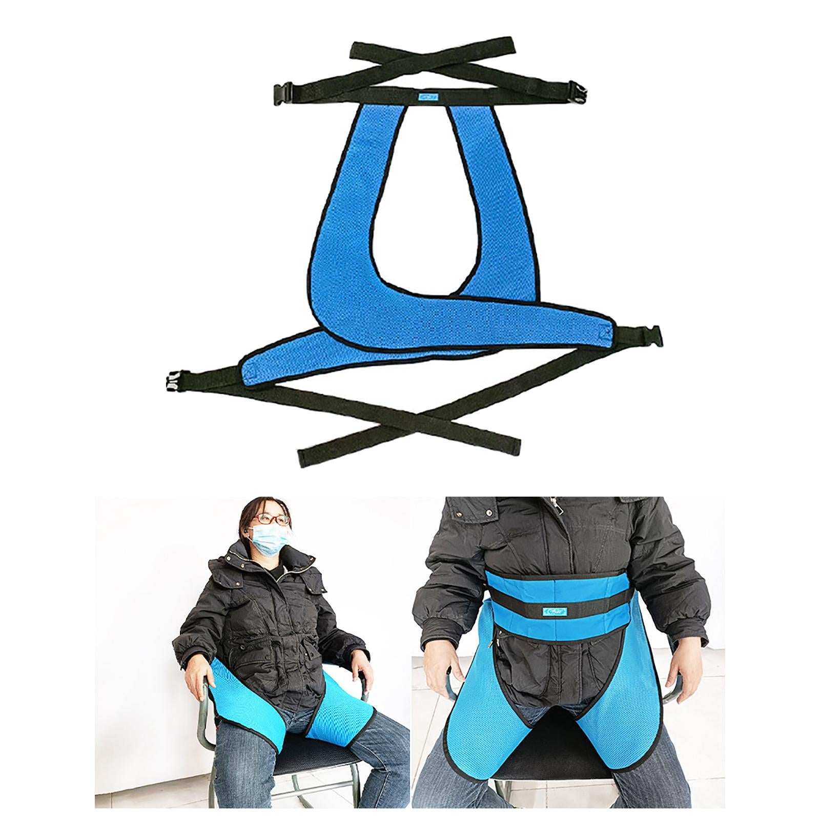 Wheelchair Seat Belt Harness for Elderly Safety Lower Body Patients Cares