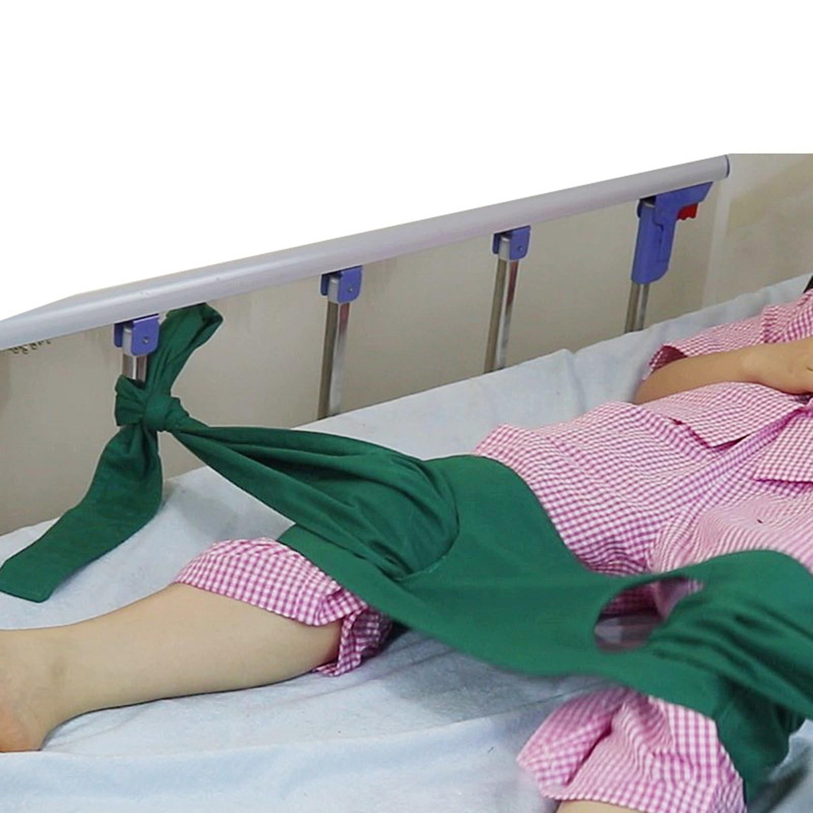 Bed Restraint Belts Nursing Care Products Adjustable Patient Elderly Green