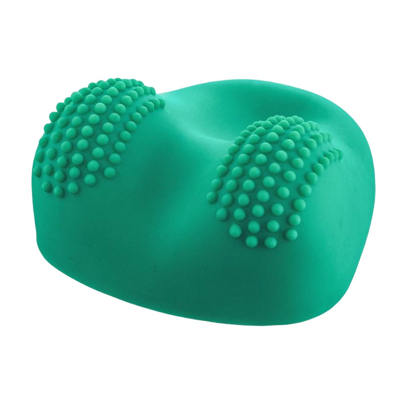 Chiropractic Pillow Neck Stretcher for Relieve Headache Muscle Relax Green