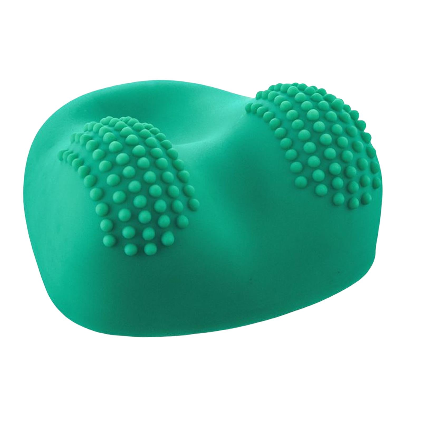 Chiropractic Pillow Neck Stretcher for Relieve Headache Muscle Relax Green