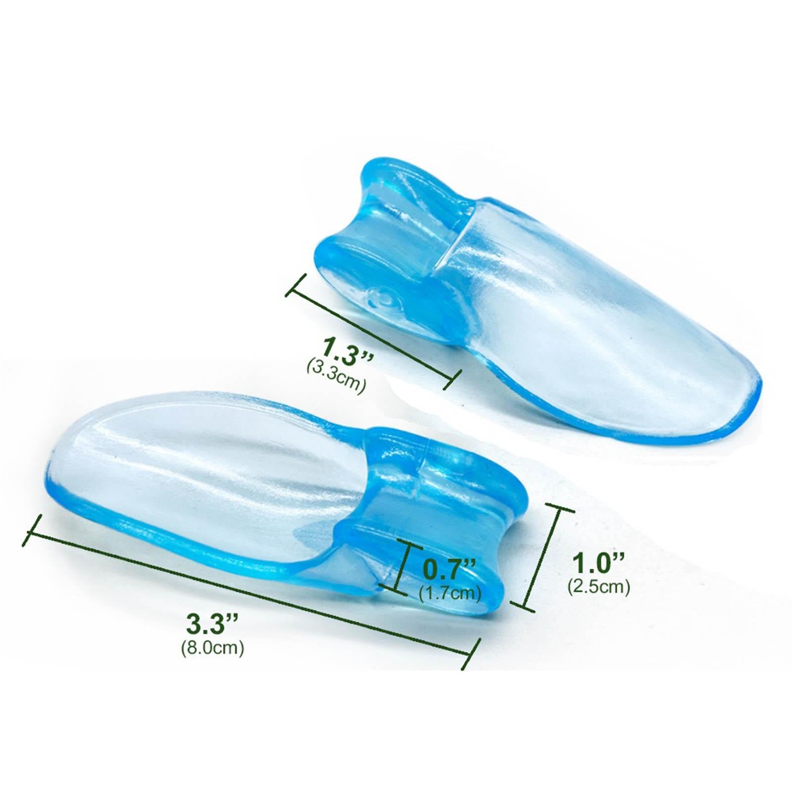 Big Toe Bunion Guard Spacer Silicone for Overlapping Toes Crooked Toes