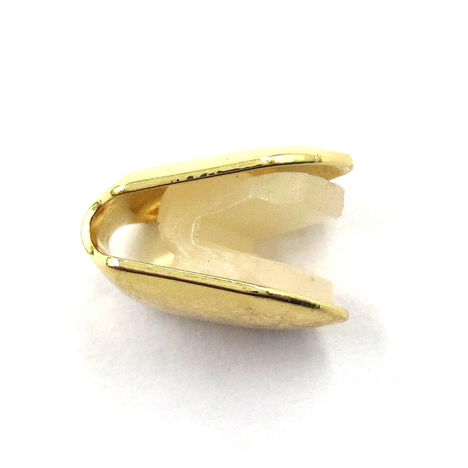 Hip Hop Braces Single Teeth Caps for Teeth Mouth Fancy Dress Daily Use Gold