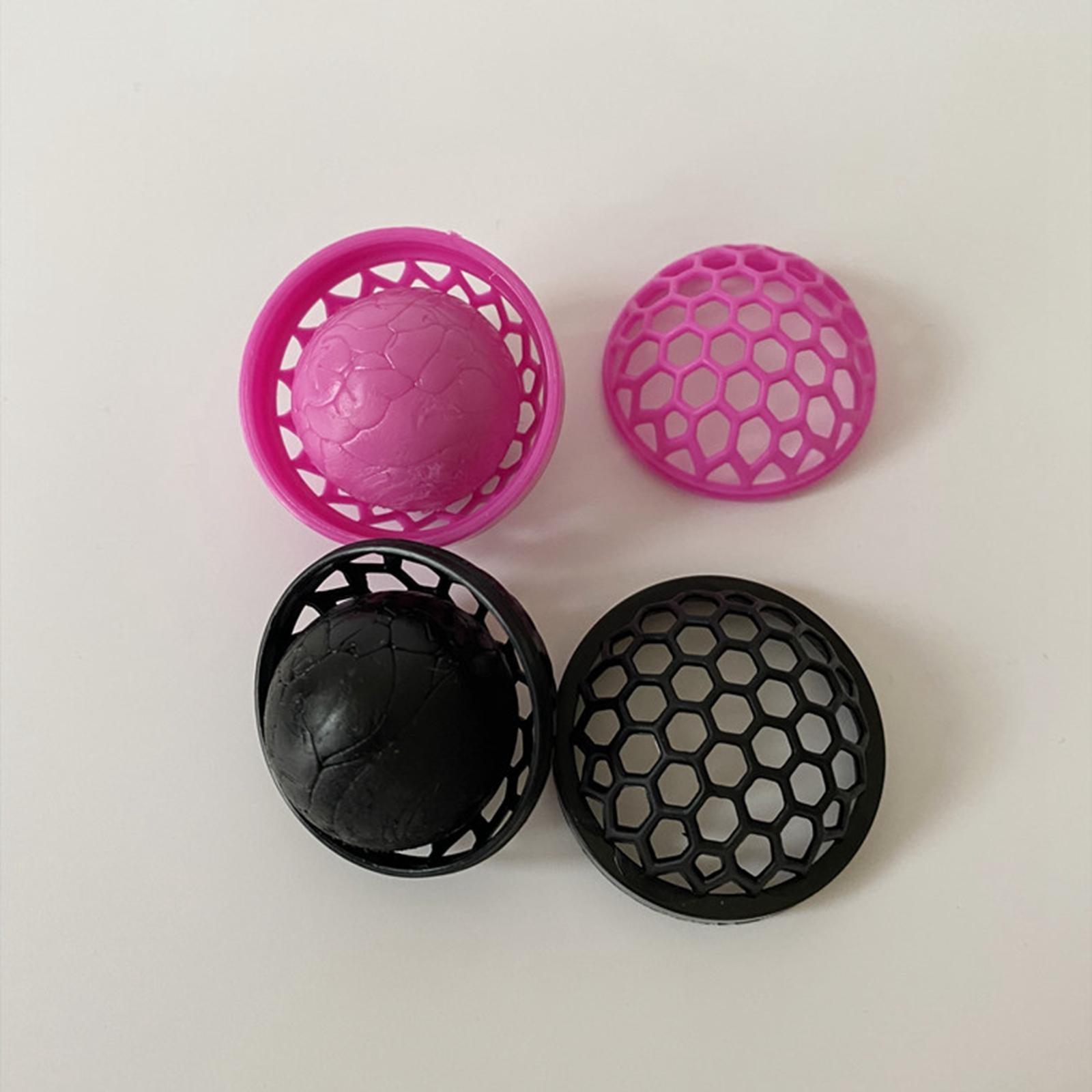 Reusable Backpacks Clean Ball Detachable for Purses Handbags Wallets Pink