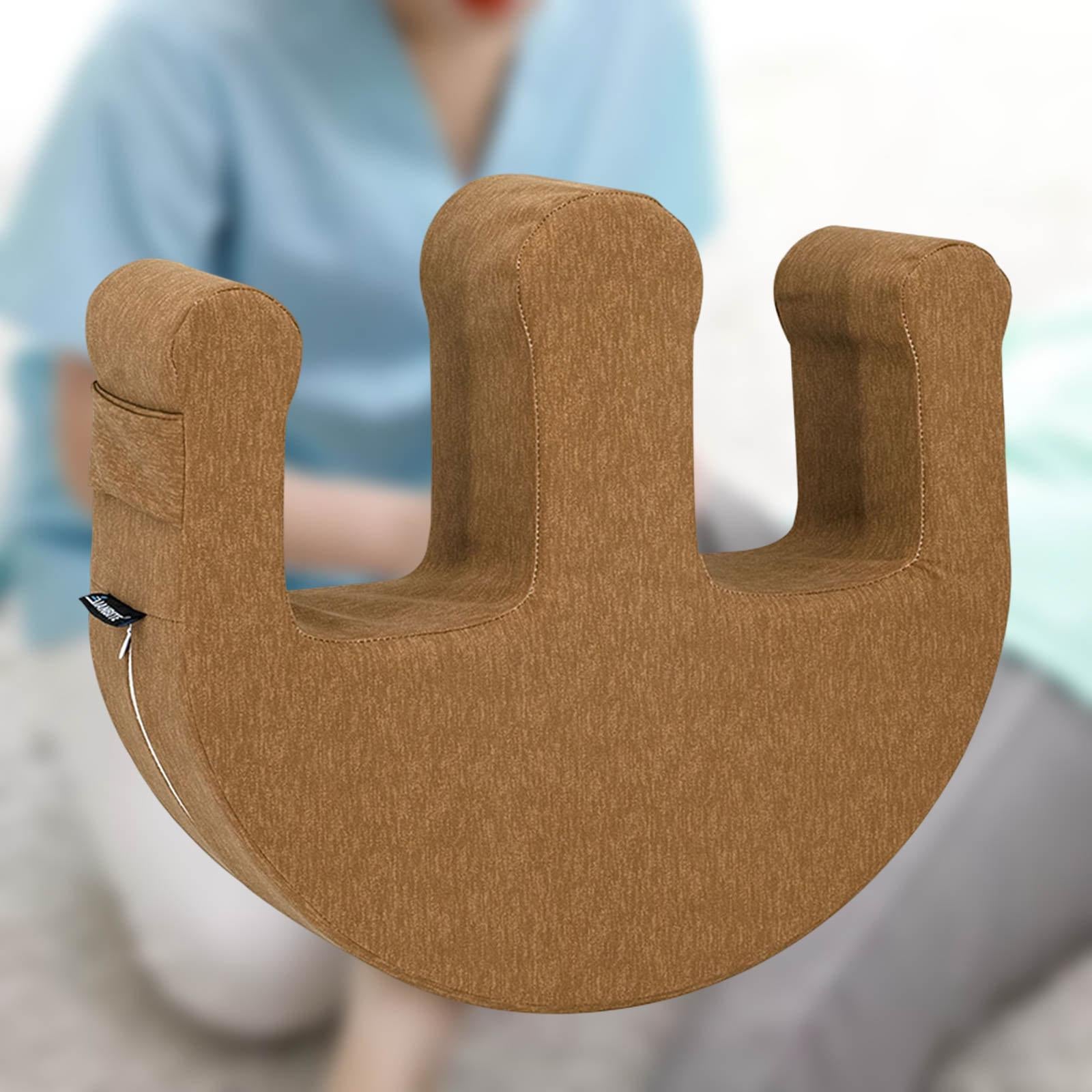 Multifunctional Elderly Turning Device Anti Decubitus Bed Rest Elder Brown