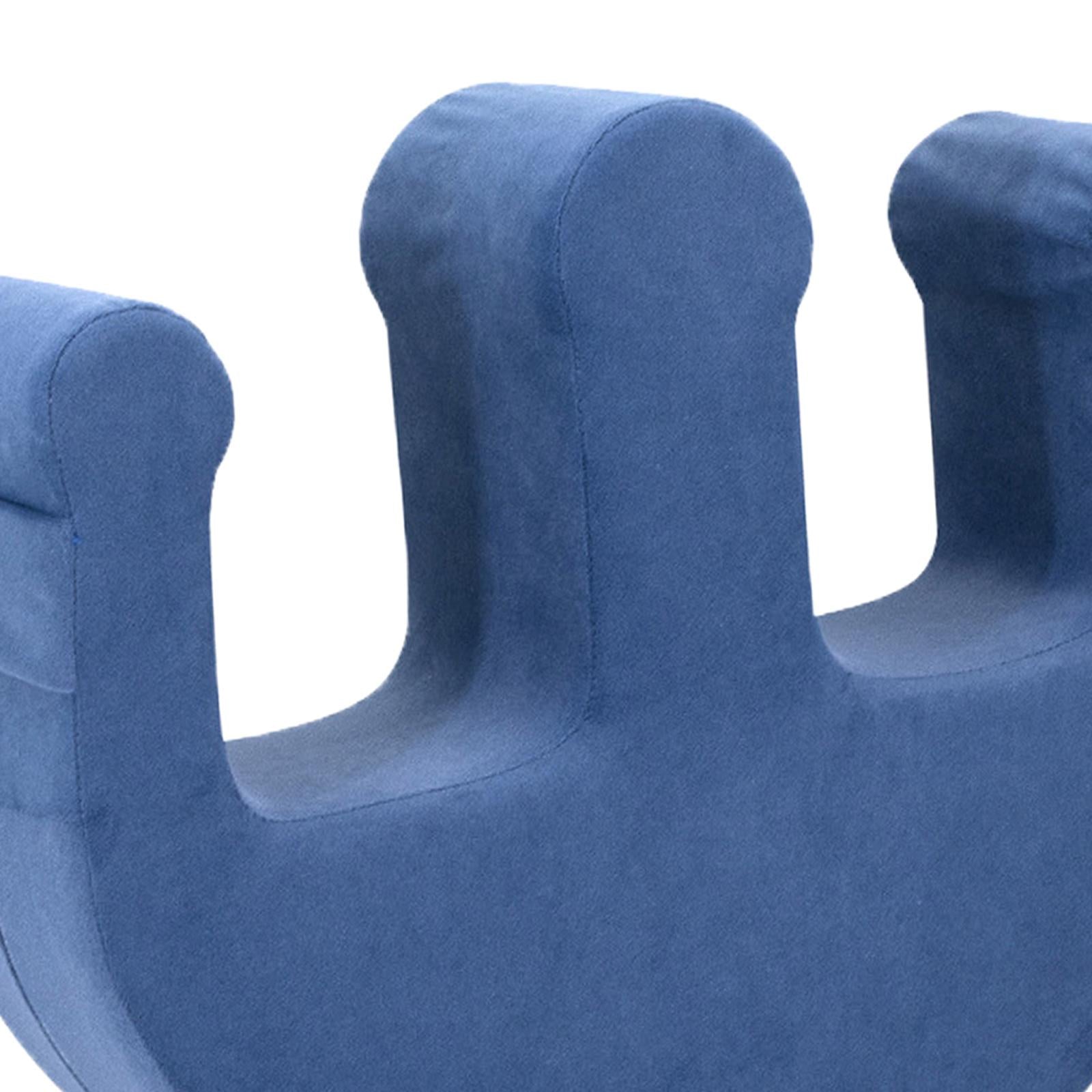 U Shaped Bed Turn Over Assistants Elderly for Patients Blue