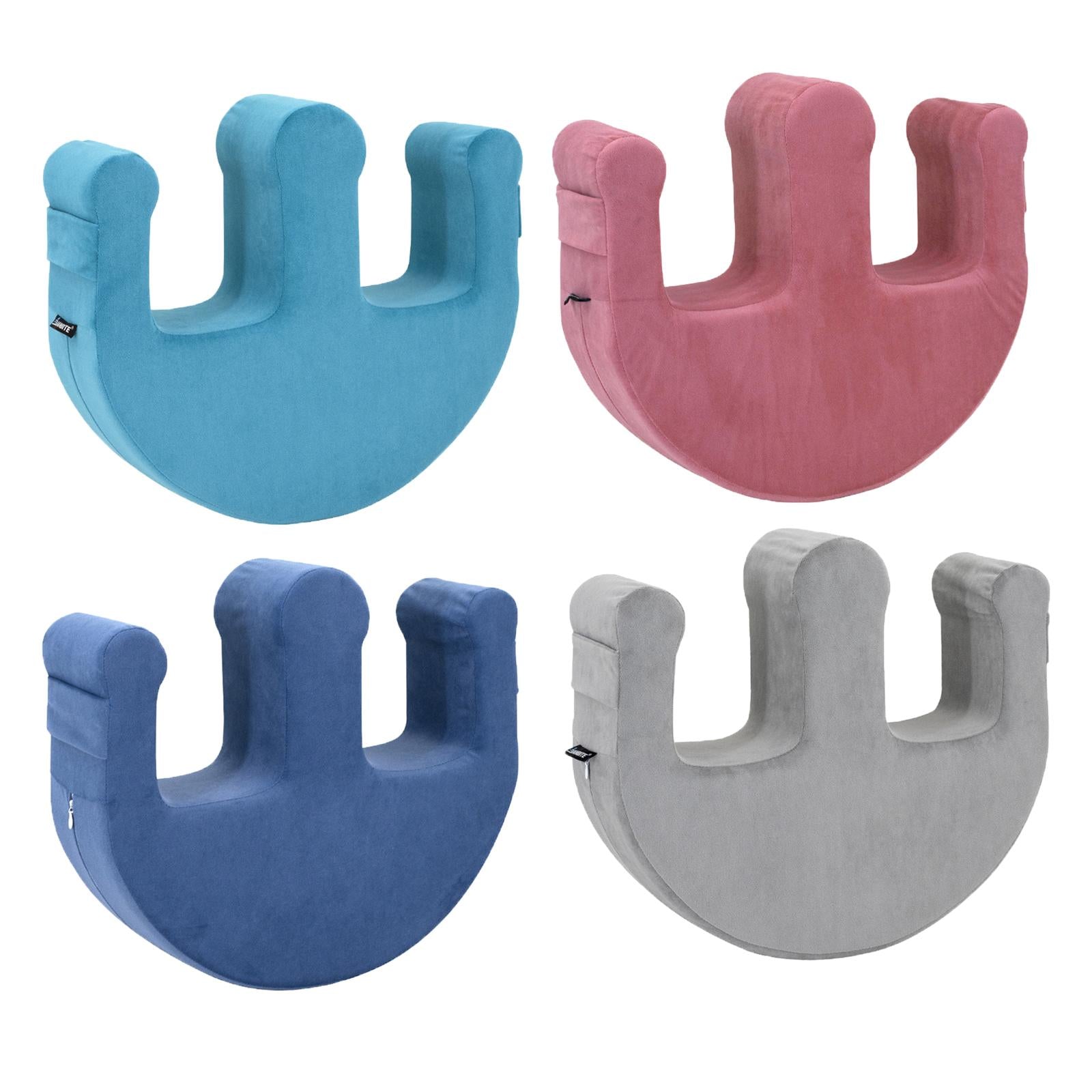 U Shaped Bed Turn Over Assistants Elderly for Patients Blue