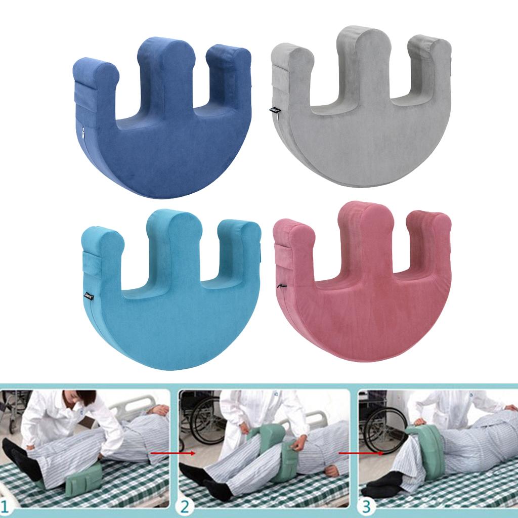 U Shaped Bed Turn Over Assistants Elderly for Patients Blue