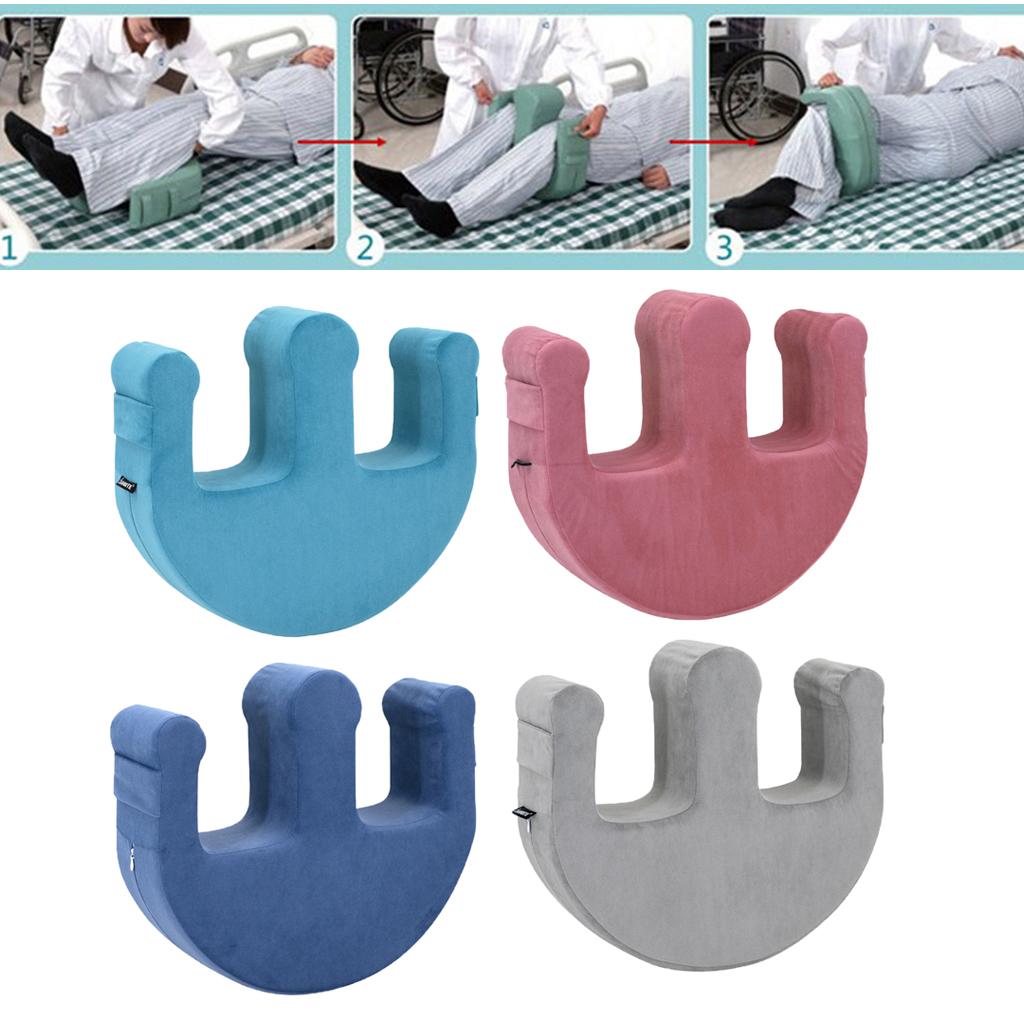 U Shaped Bed Turn Over Assistants Elderly for Patients Blue