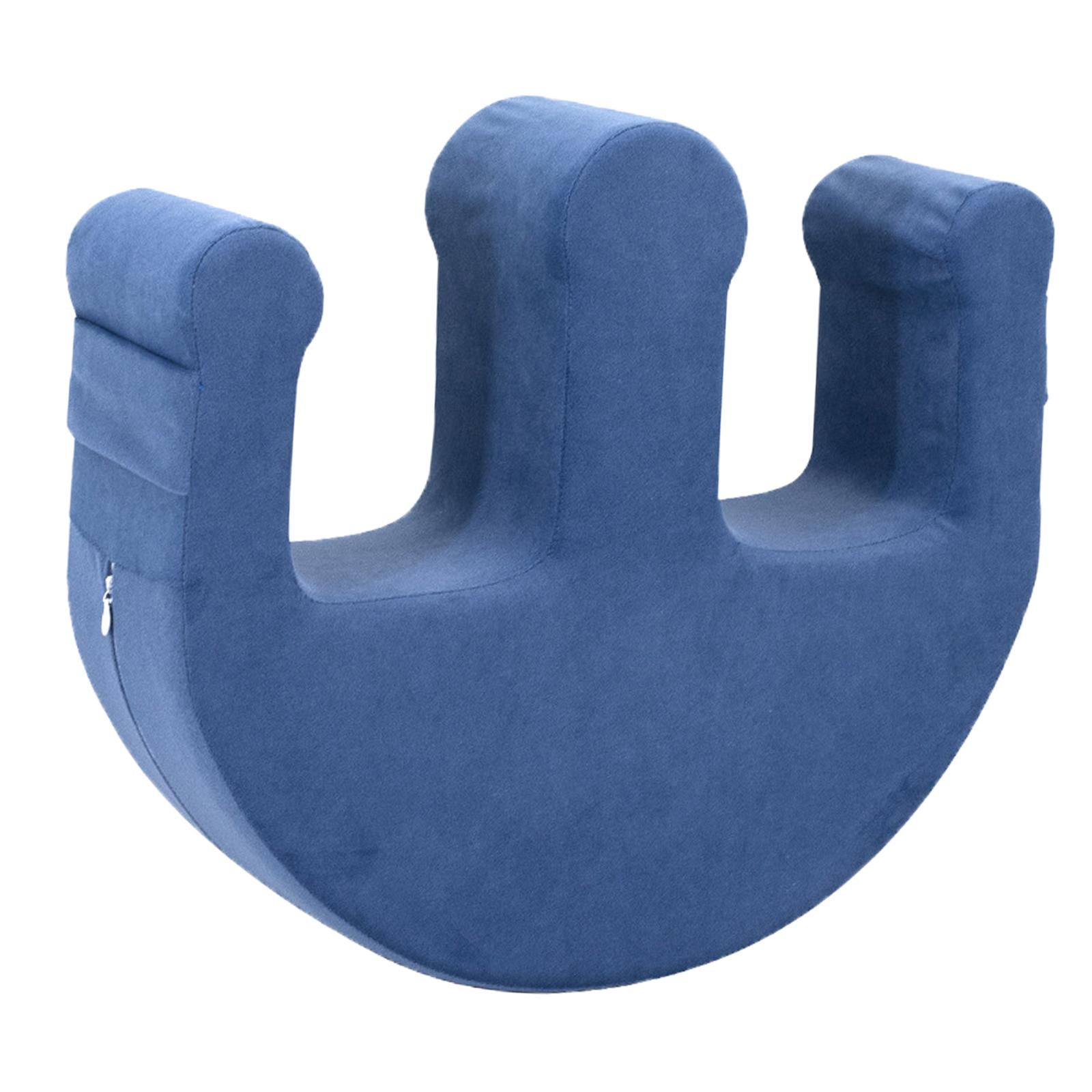 U Shaped Bed Turn Over Assistants Elderly for Patients Blue