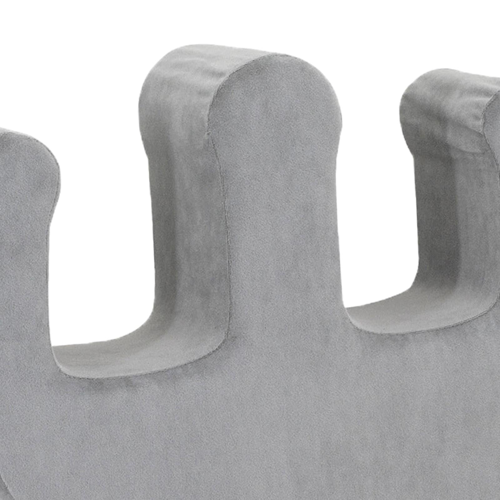 U Shaped Bed Turn Over Assistants Elderly for Patients Gray
