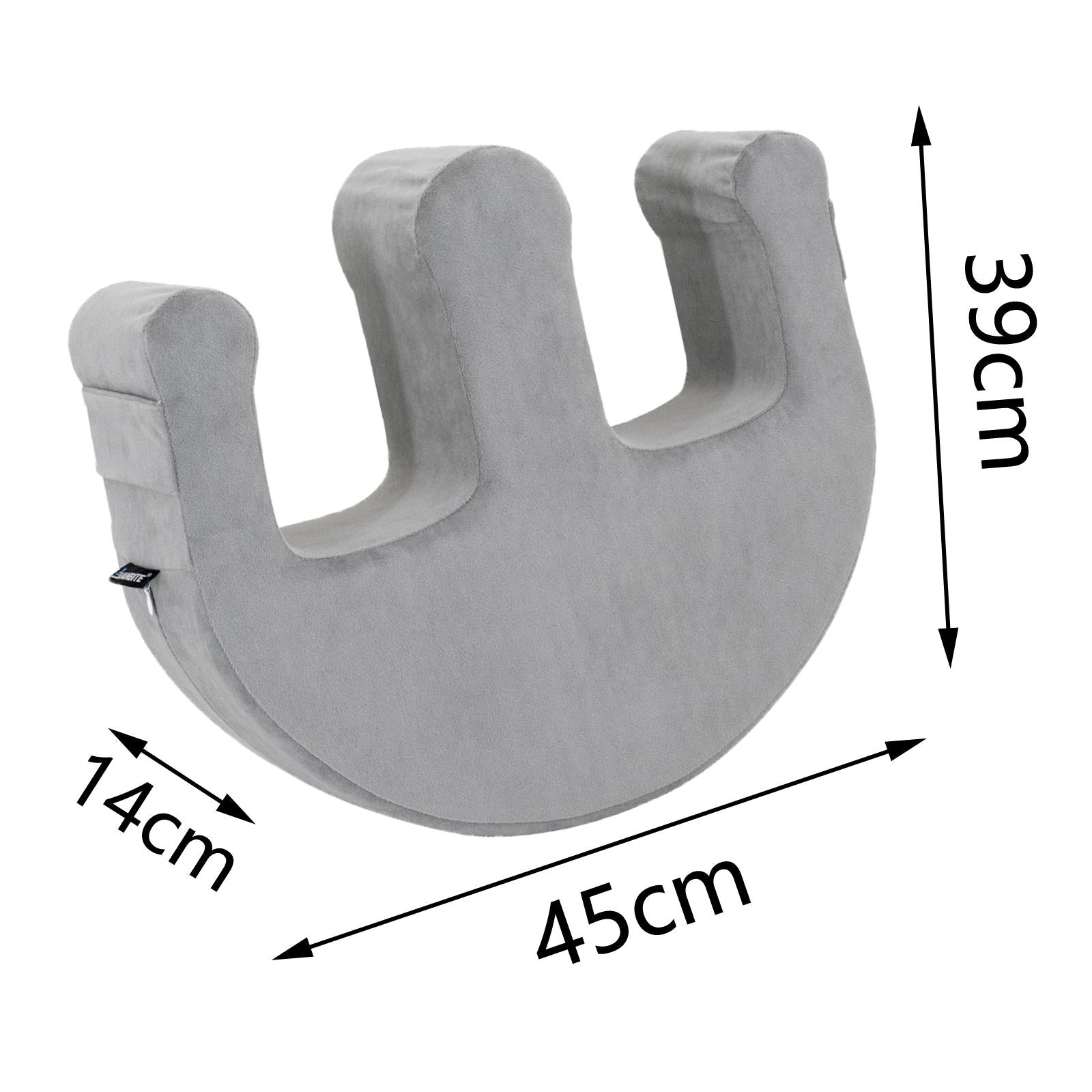 U Shaped Bed Turn Over Assistants Elderly for Patients Gray