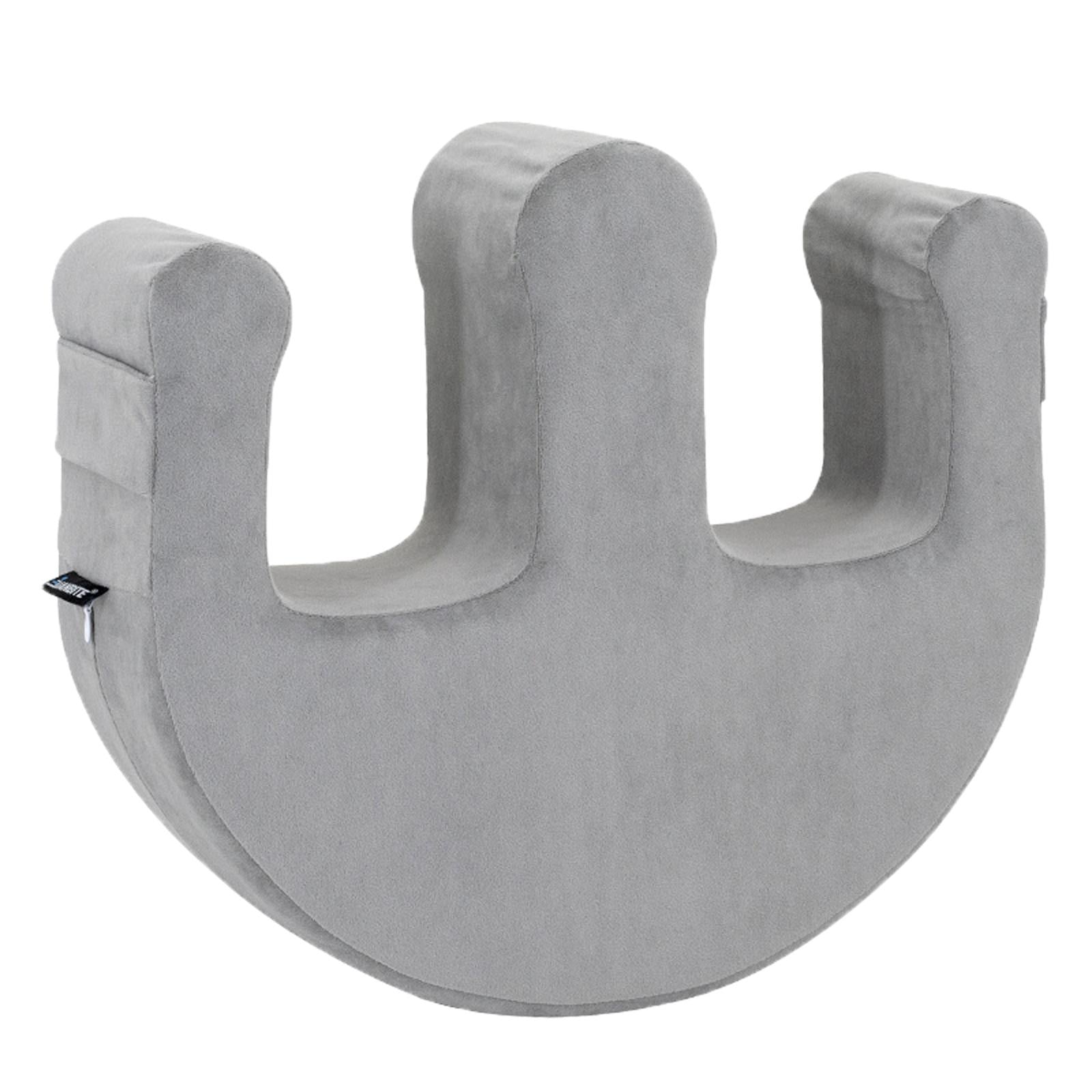 U Shaped Bed Turn Over Assistants Elderly for Patients Gray