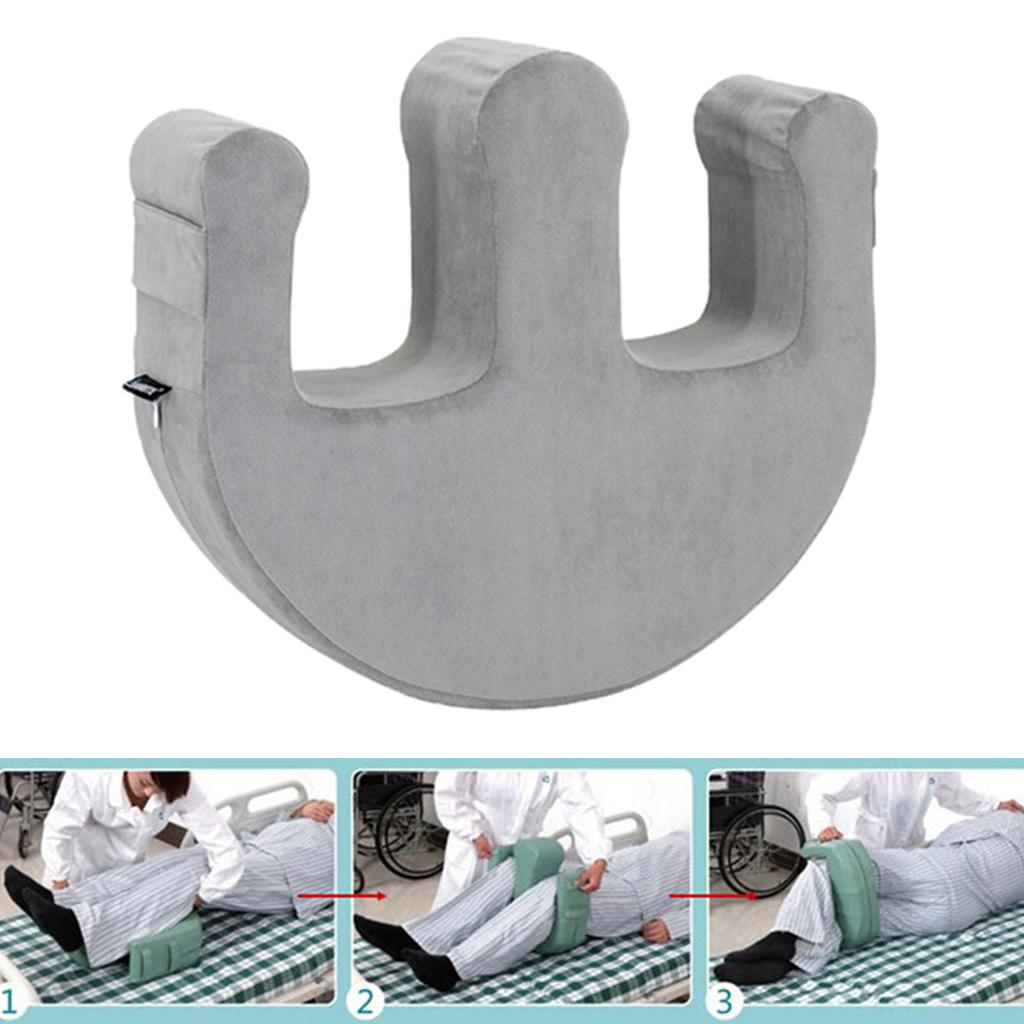 U Shaped Bed Turn Over Assistants Elderly for Patients Gray