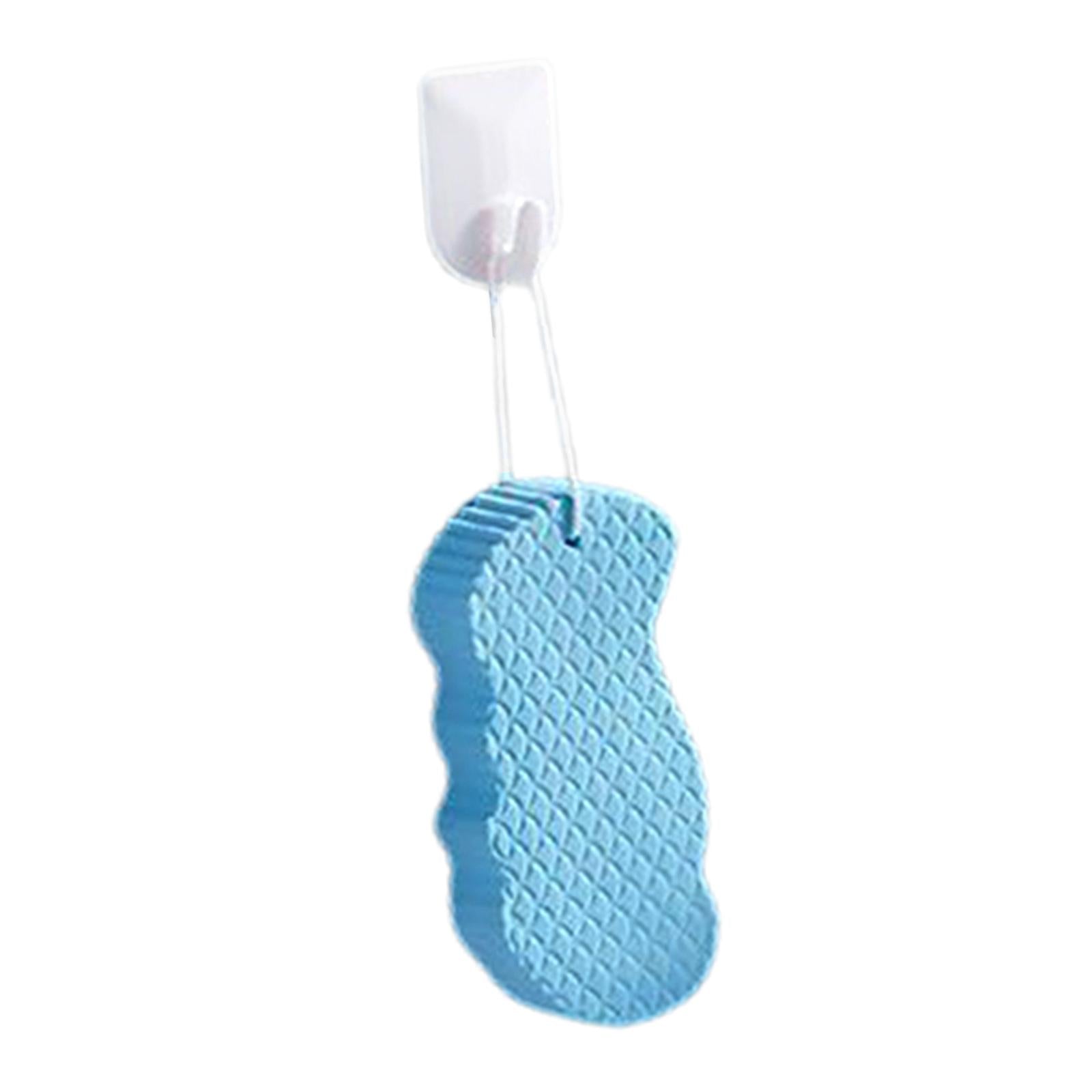 Shower Sponge Soft Cute Shapes Exfoliating for Gentle Cleansing Kids Men Blue
