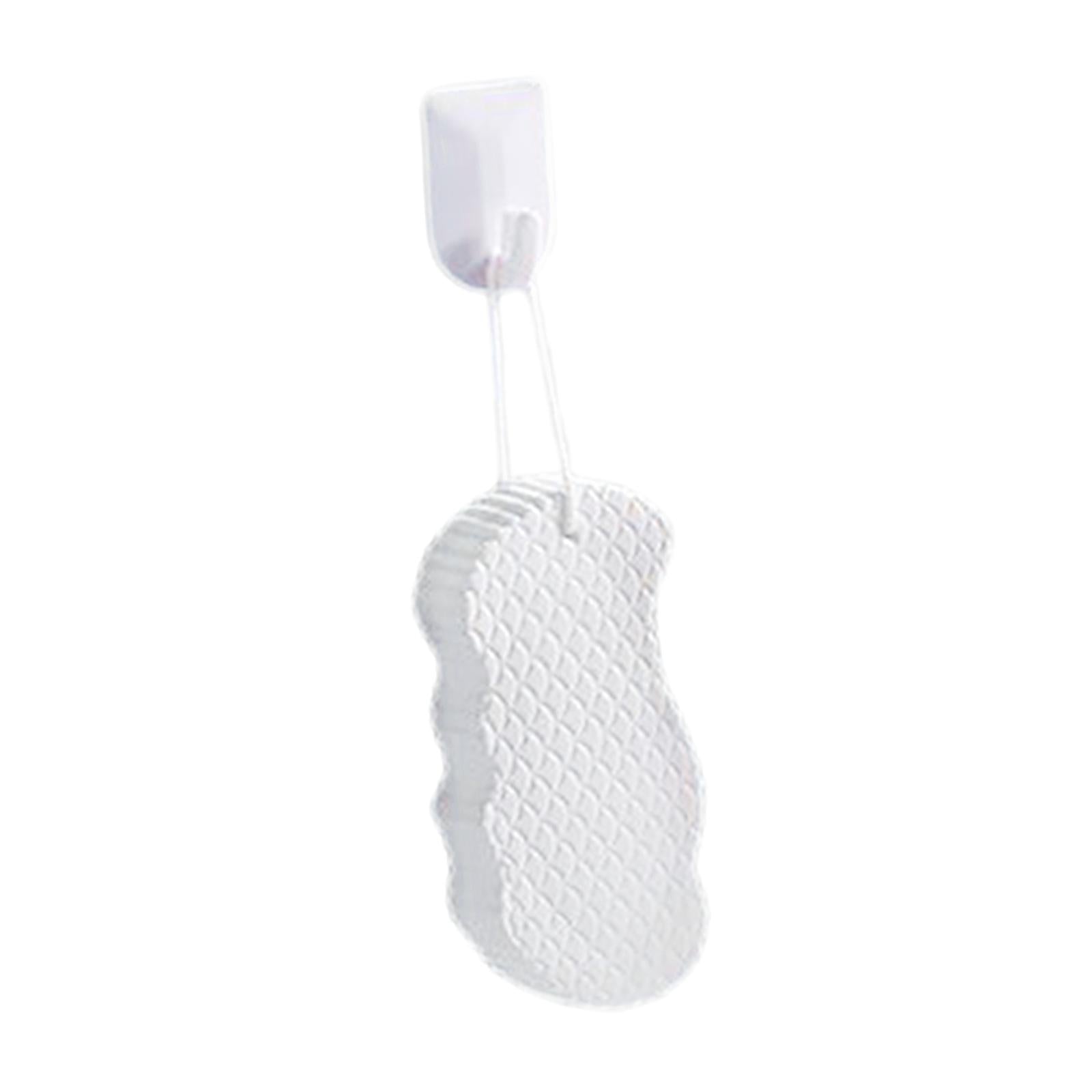 Shower Sponge Soft Cute Shapes Exfoliating for Gentle Cleansing Kids Men White