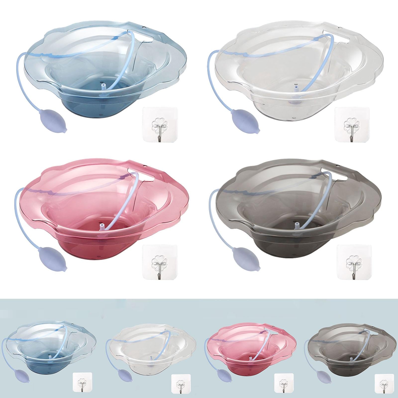 Sitz Bath Toilet Bidet Install On Toilet Tub Soaking Hemorrhoids Blue