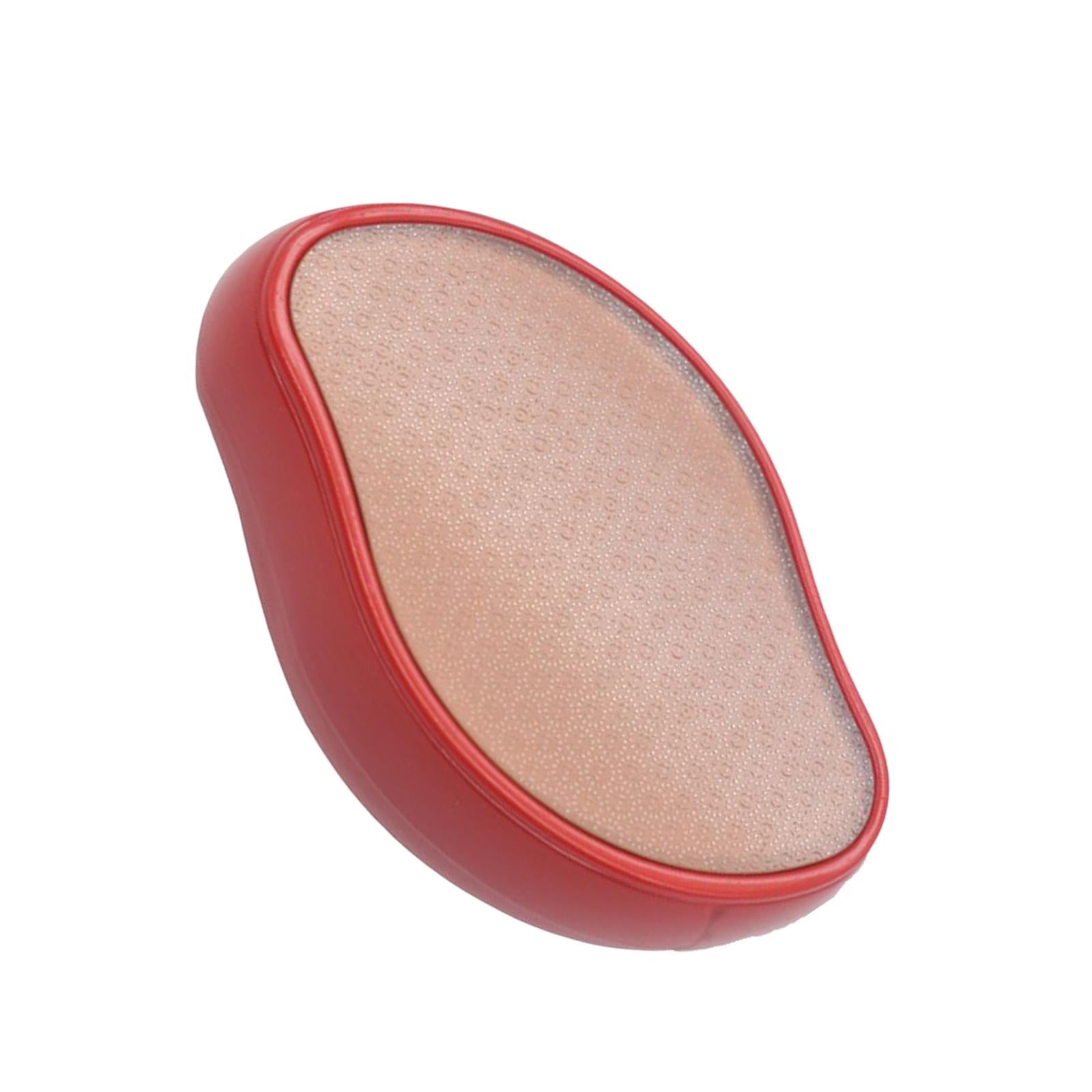 Foot File Callus Remover Foot Scraper for Home Travel Use Red